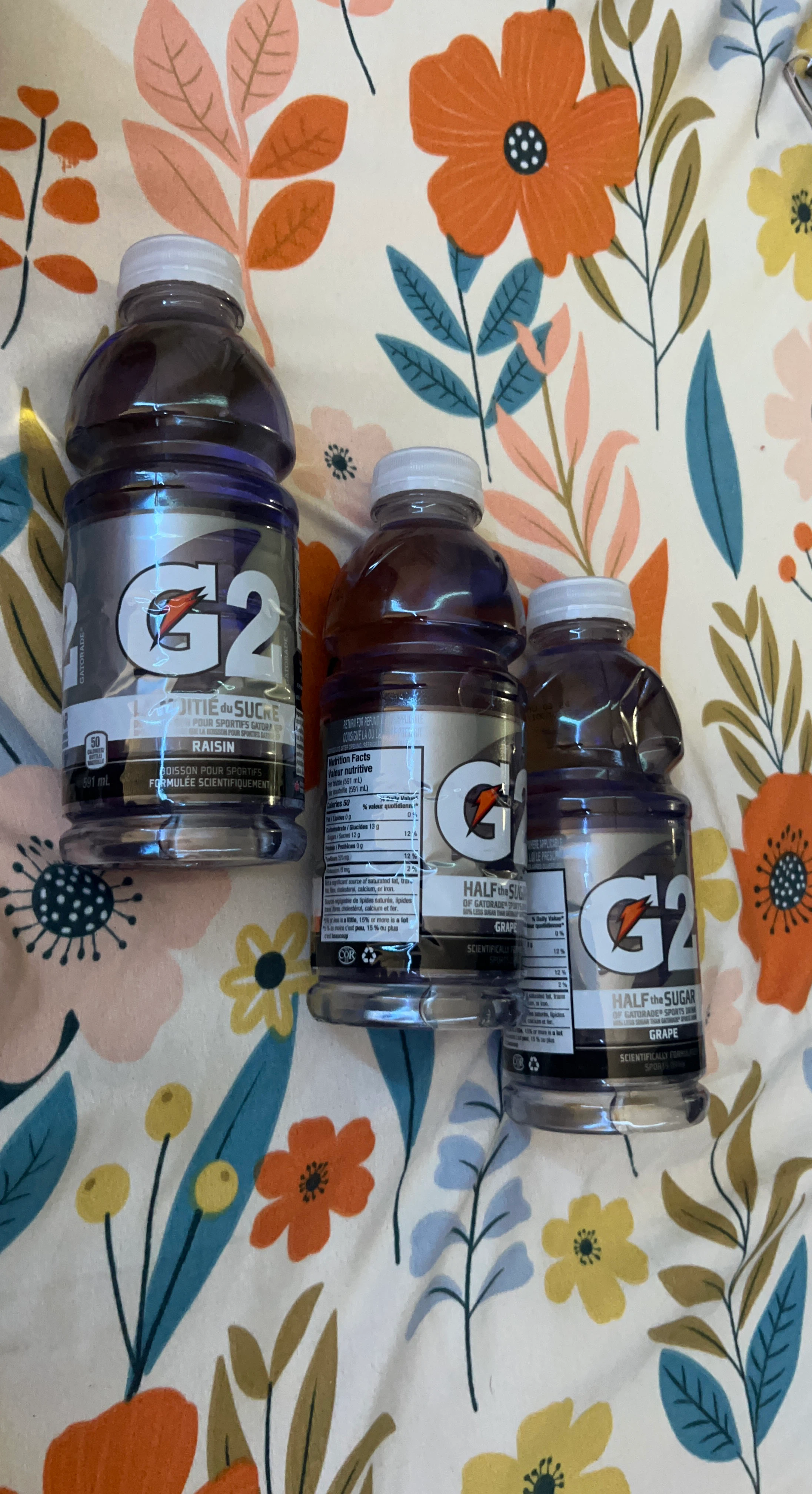 Gatorade G2 Sports Drink - Raisin and Grape (3 Bottles)