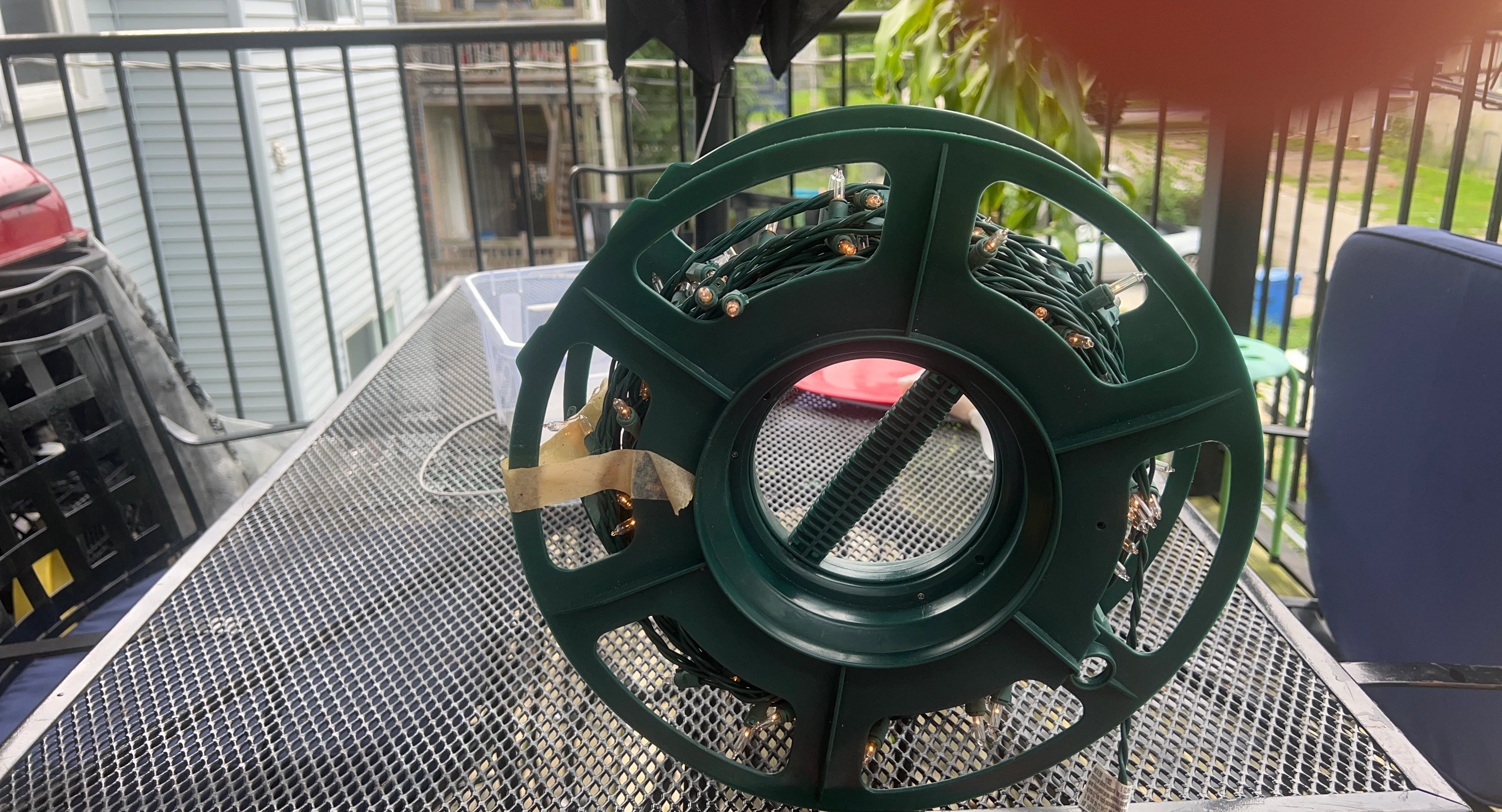 Green Reel String Lights