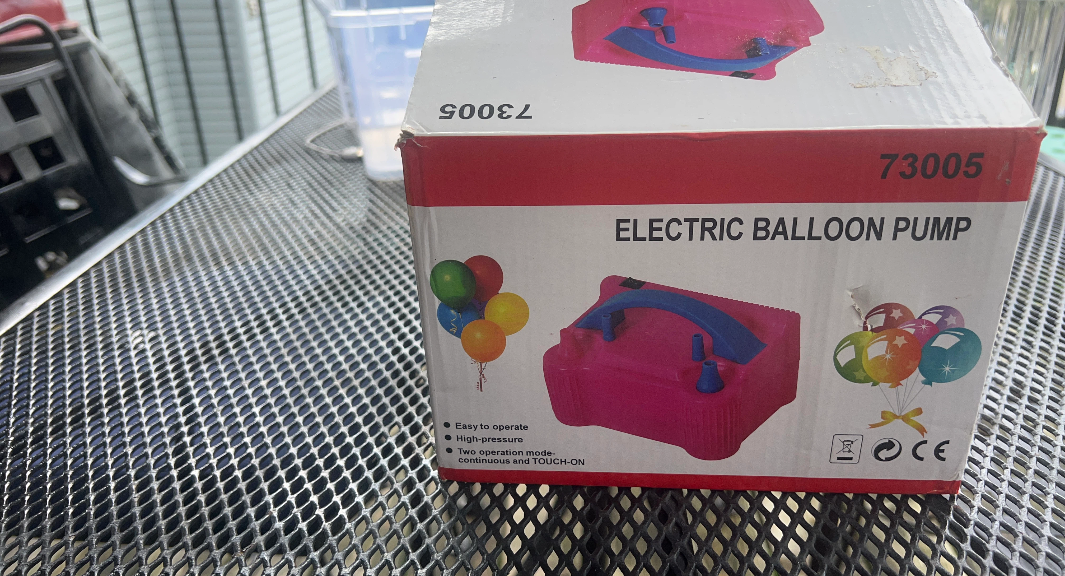 Electric Balloon Pump - Model 73005