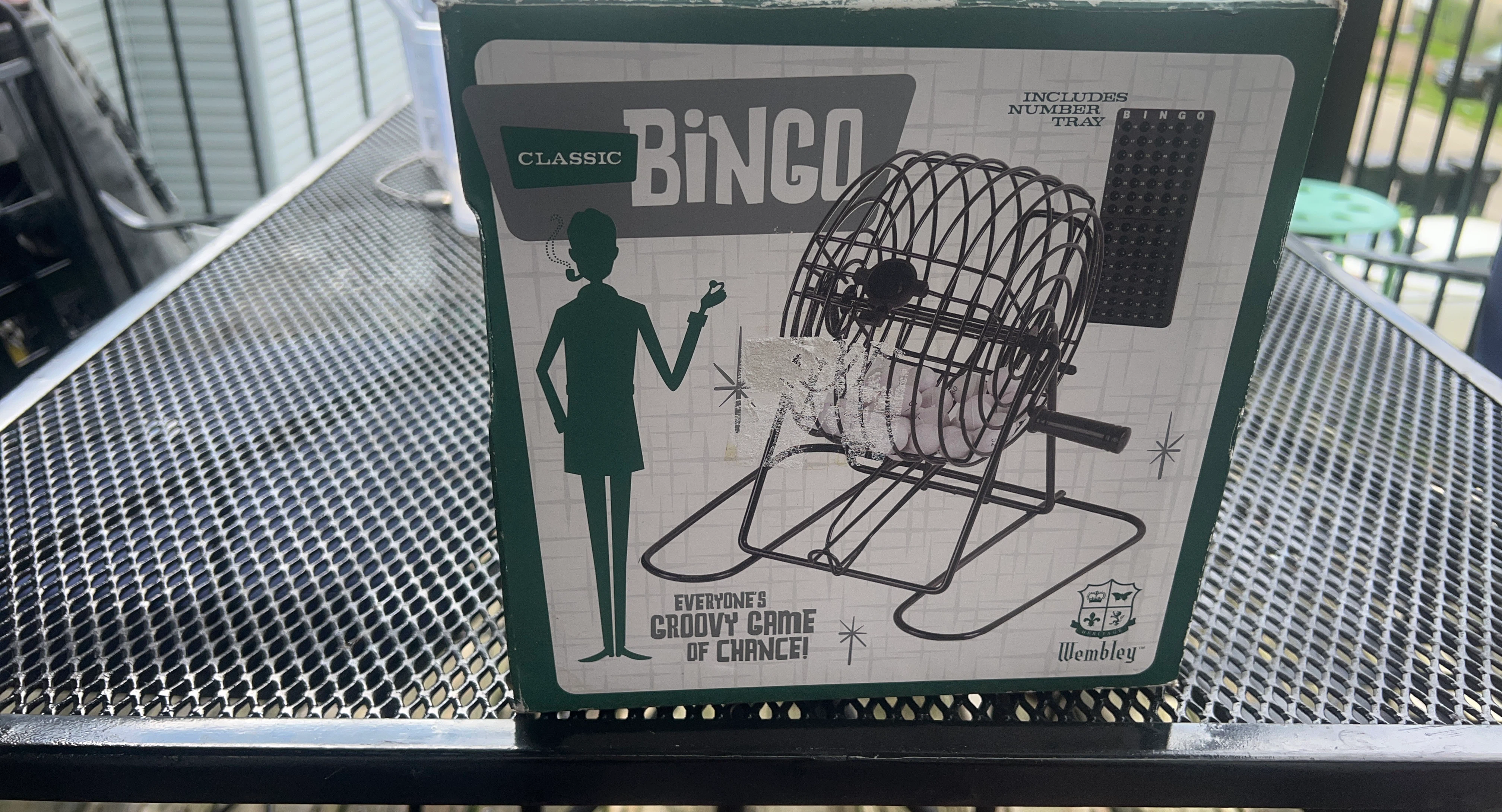 Wembley Classic Bingo Game with Number Tray