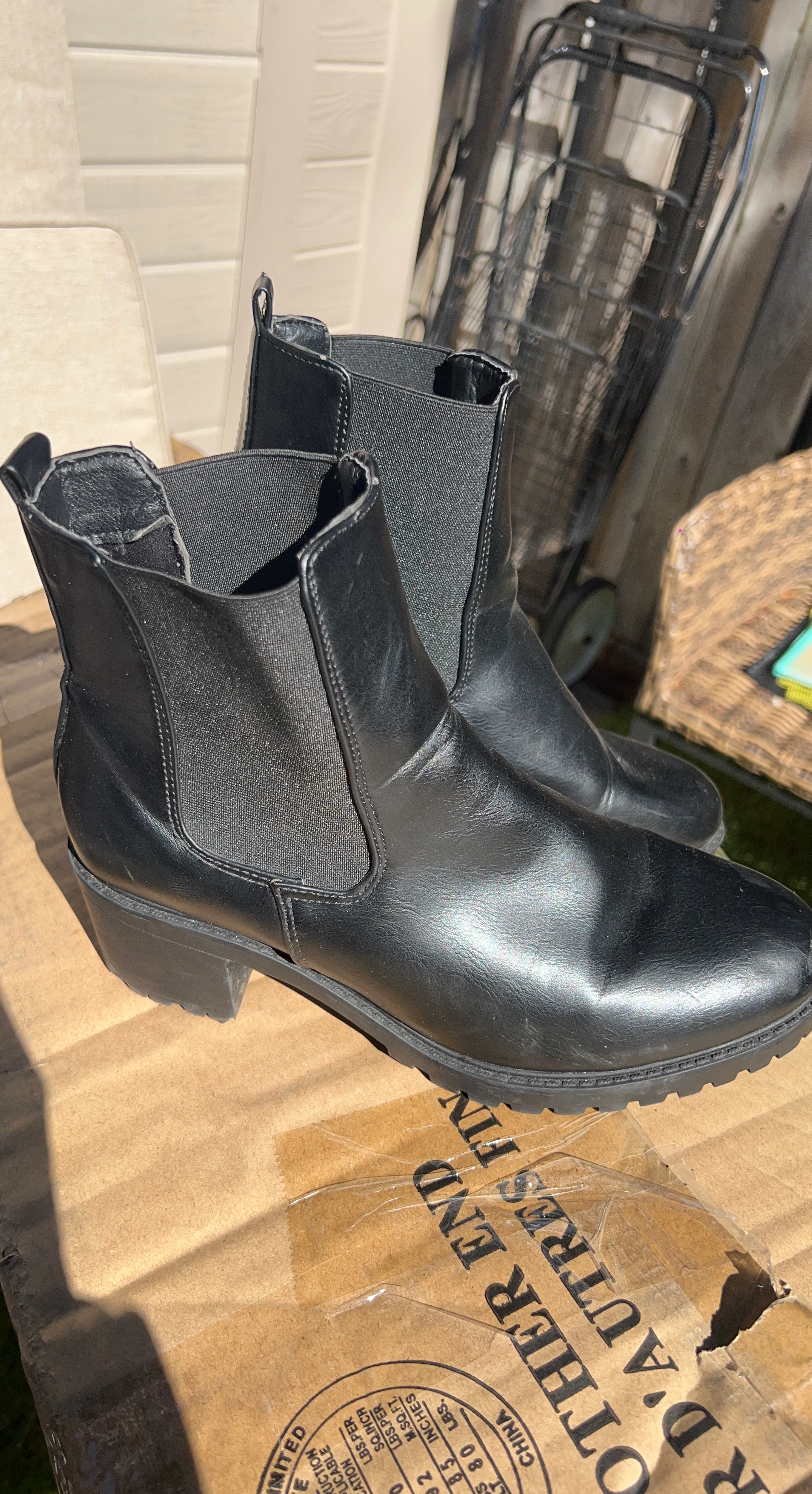 Black Chelsea Boots