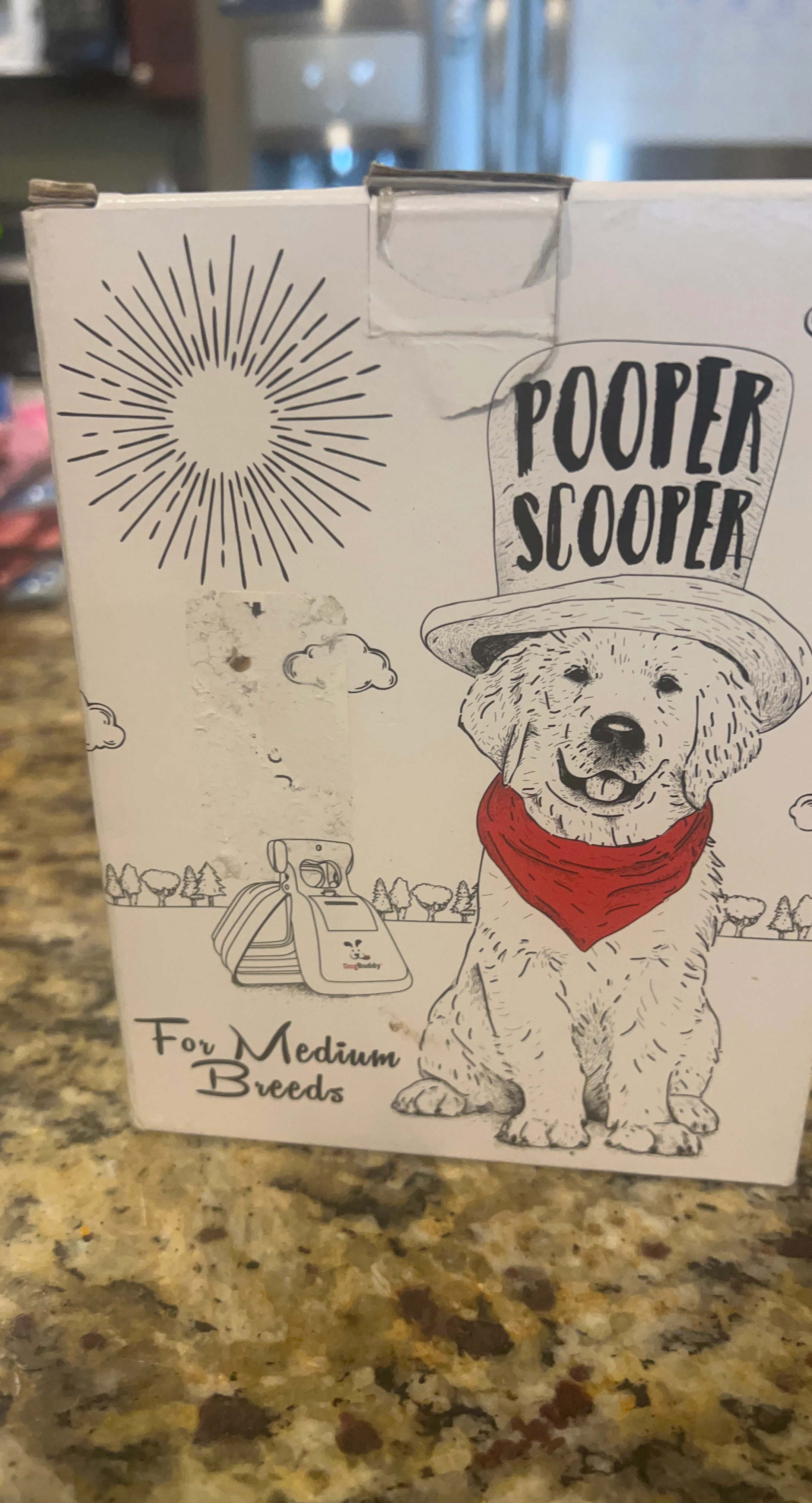 DogBuddy Pooper Scooper for Medium Breeds
