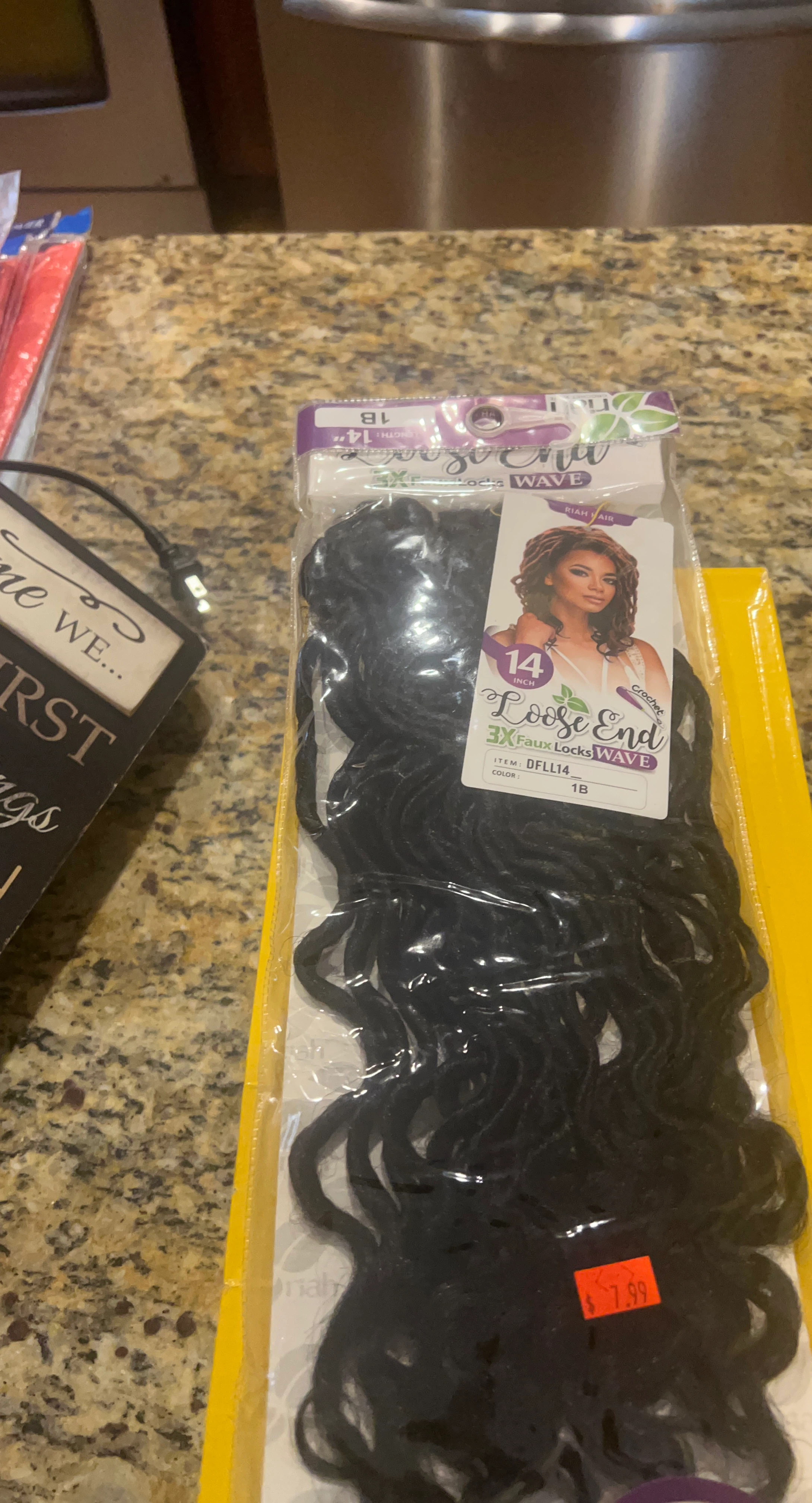 Loose End 14" 3X Faux Locks Wave Hair