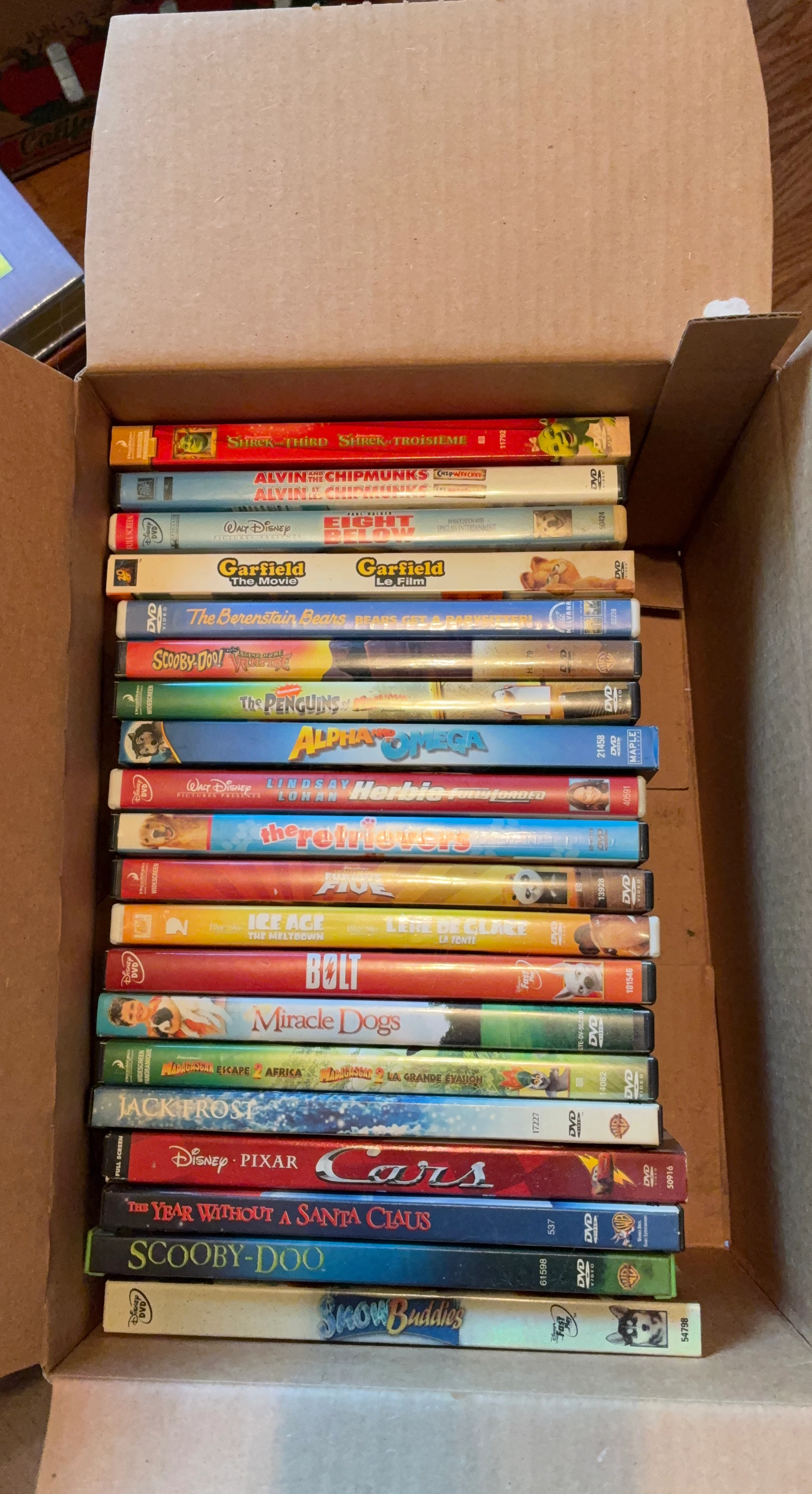 Collection of 17 Kids and Family DVDs