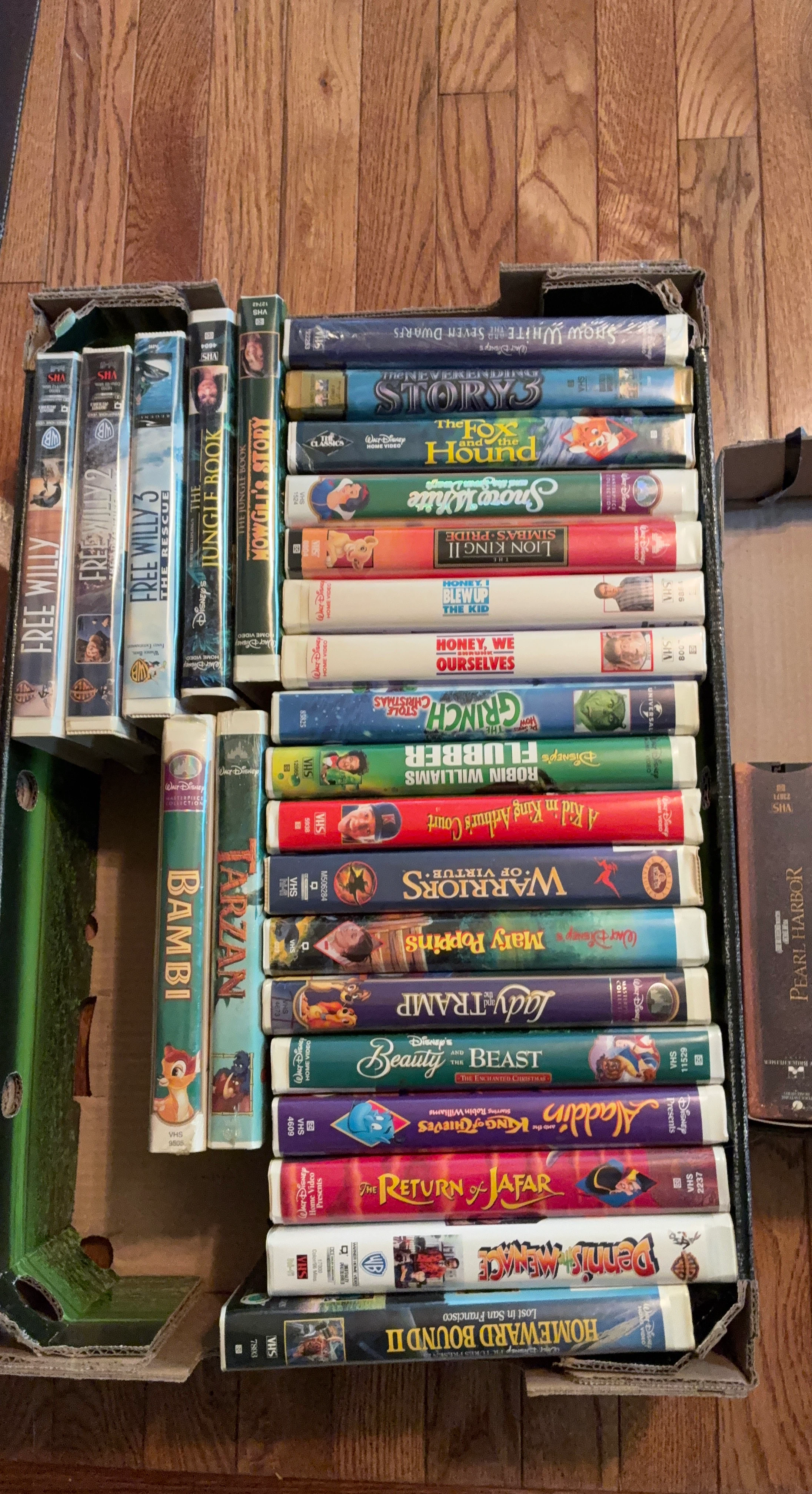 Collection of Disney and other VHS Movies