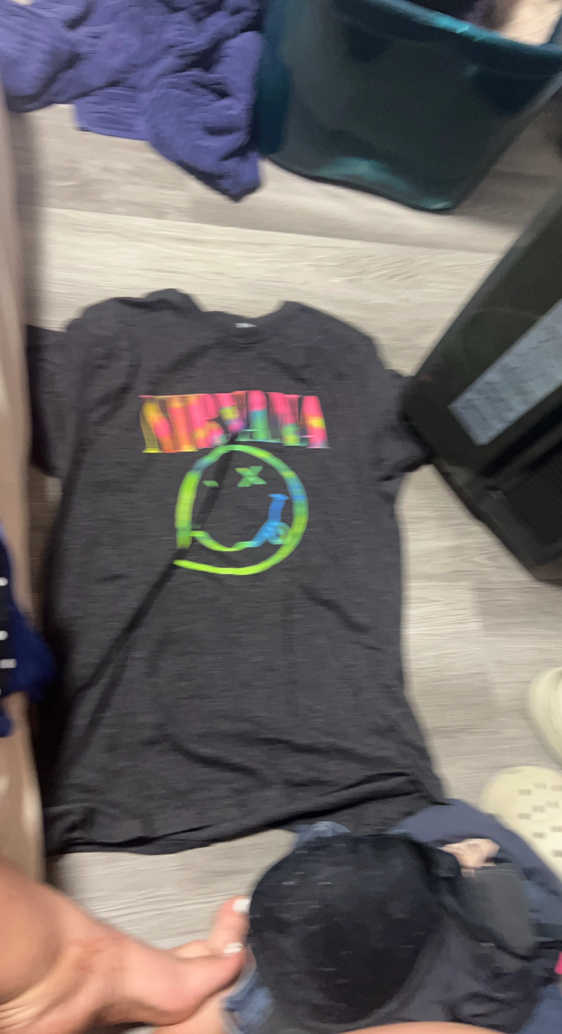 Nirvana Smiley Face T-Shirt