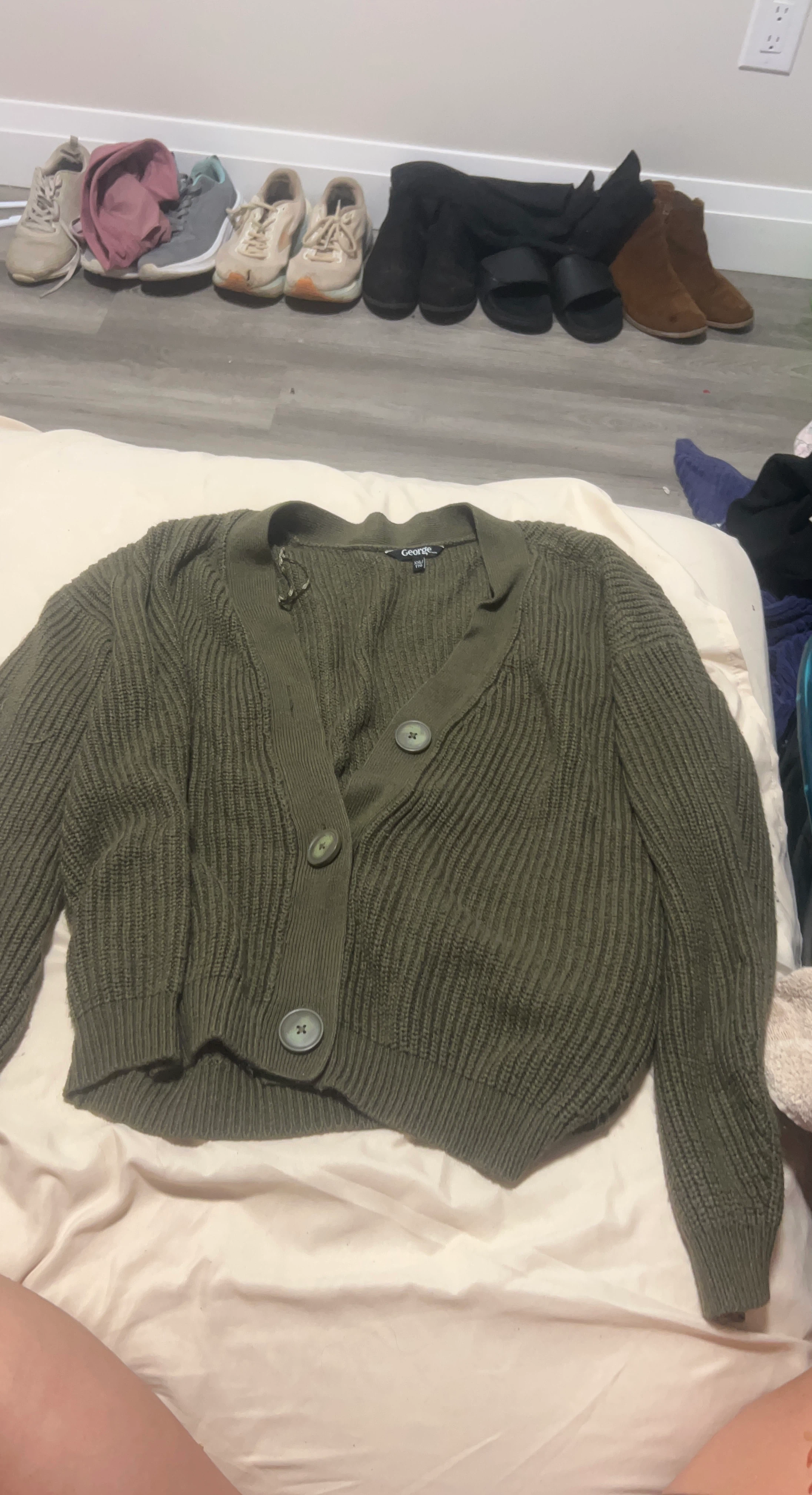 George Green Knit Cardigan