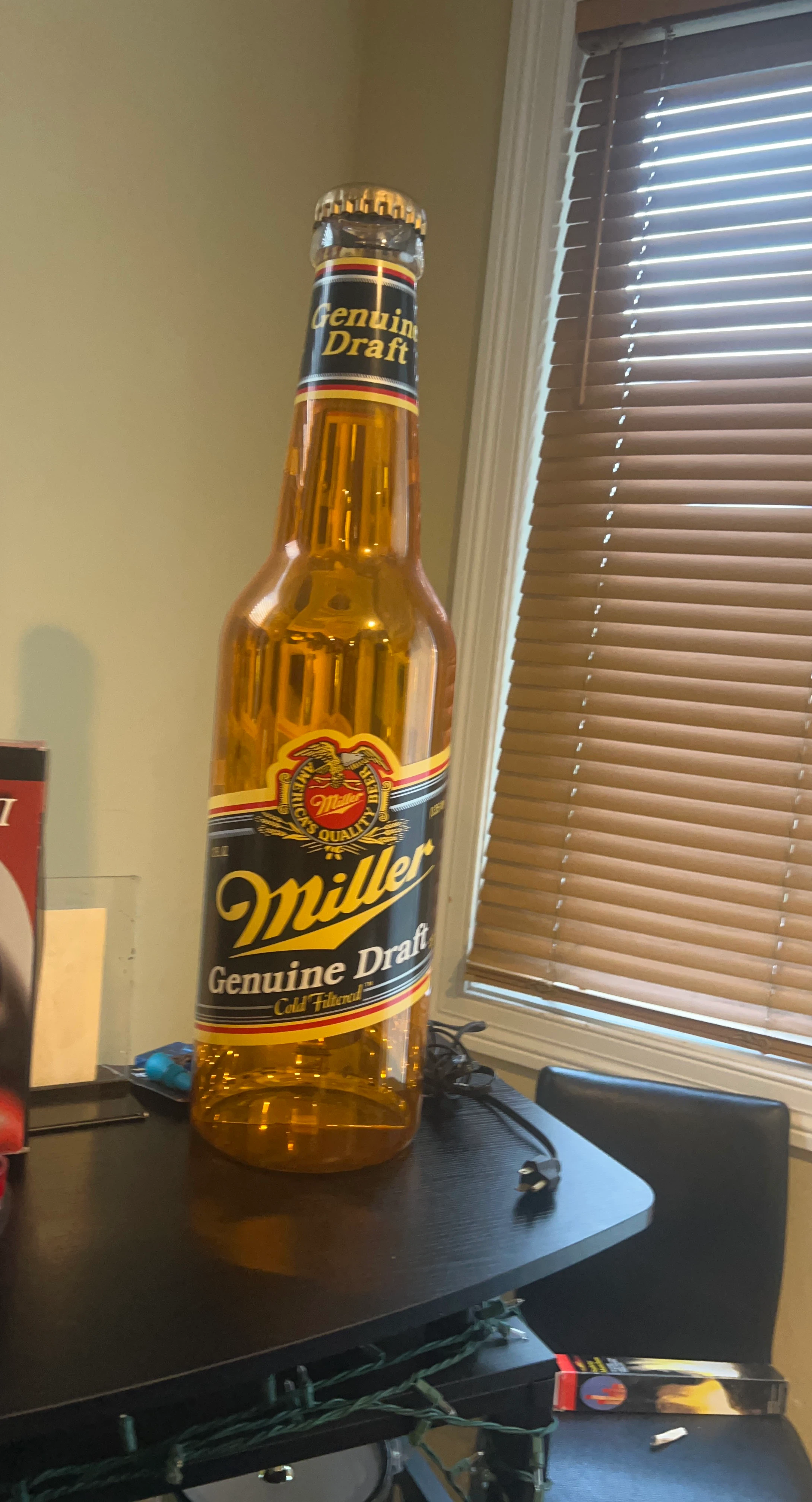 Miller Genuine Draft Beer Bottle