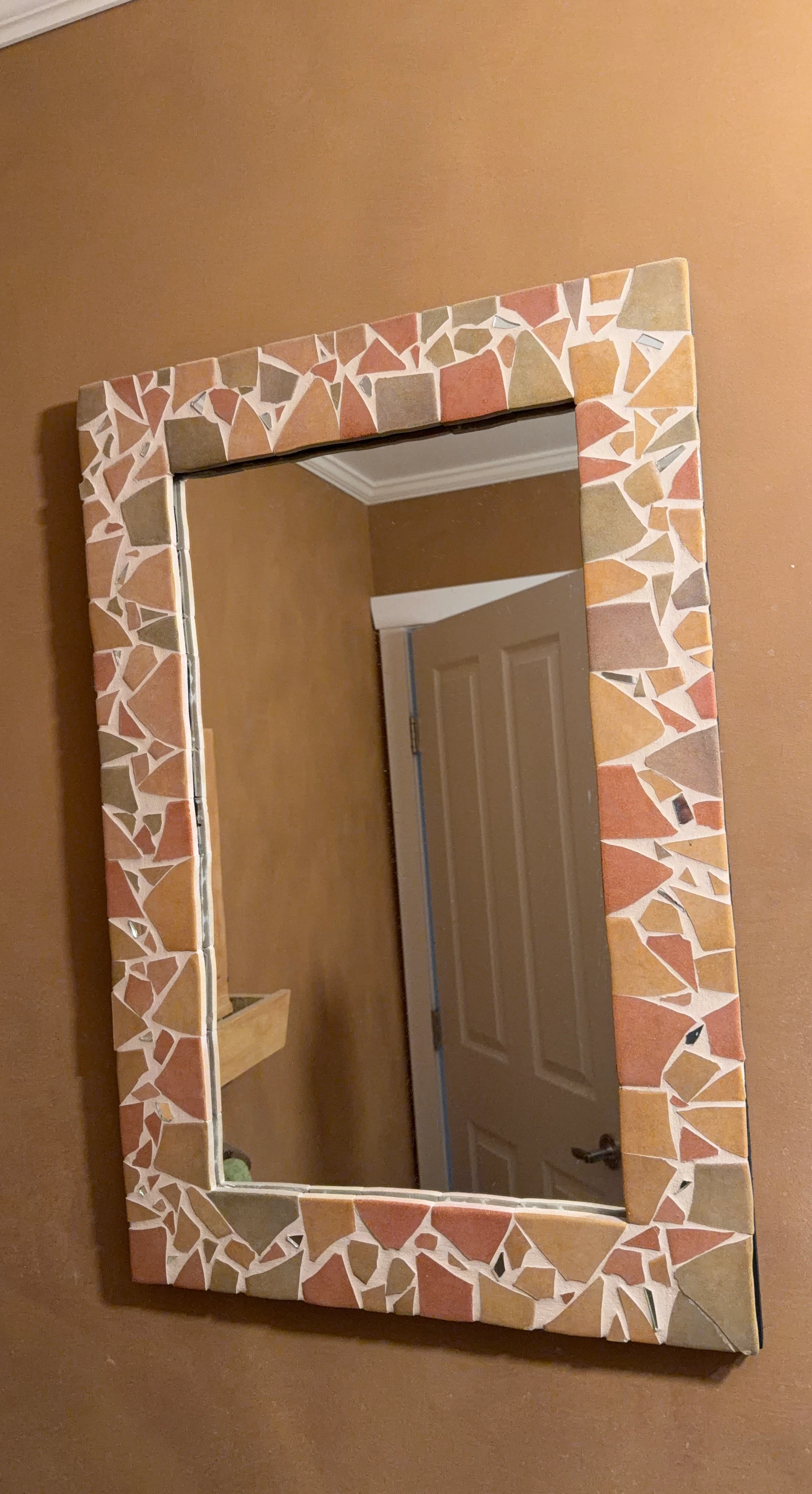 Mosaic Tiled Mirror