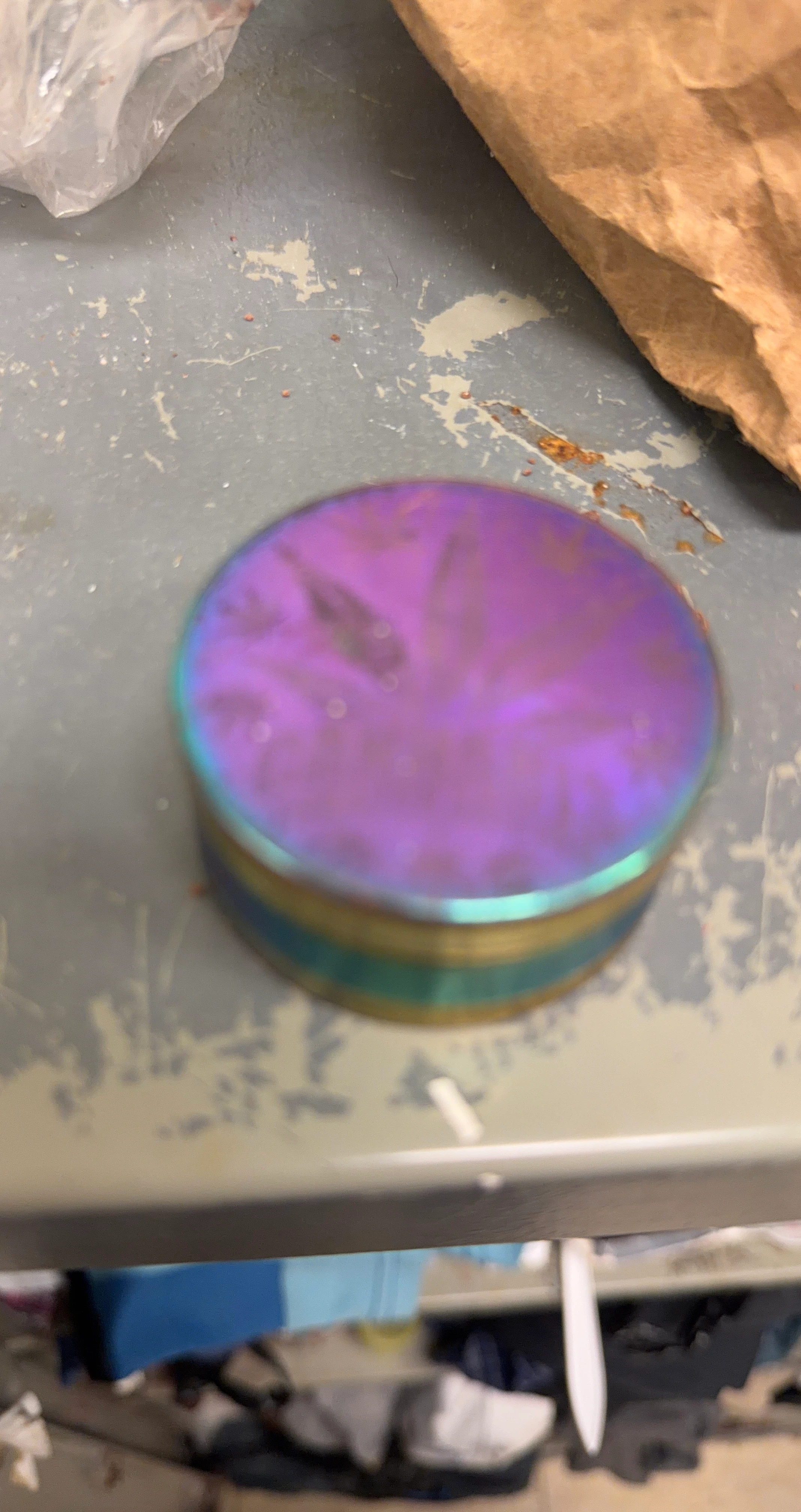 Iridescent Herb Grinder