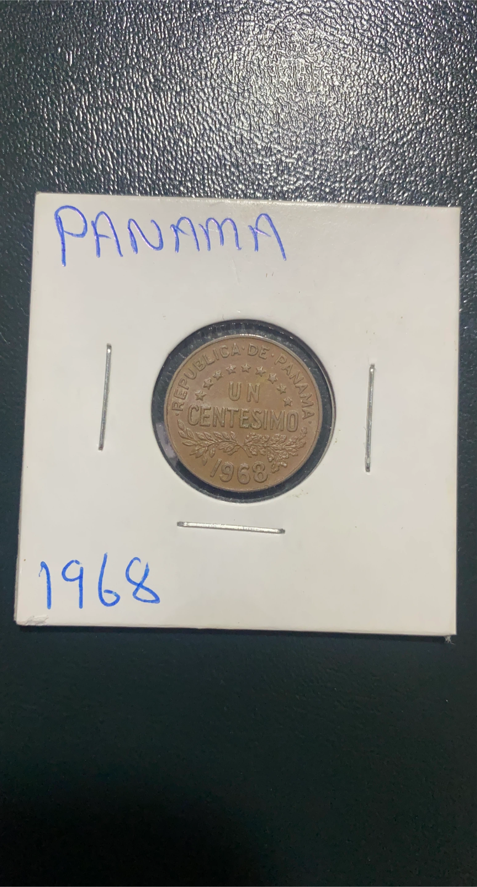 Panama 1 Centesimo Coin - 1968