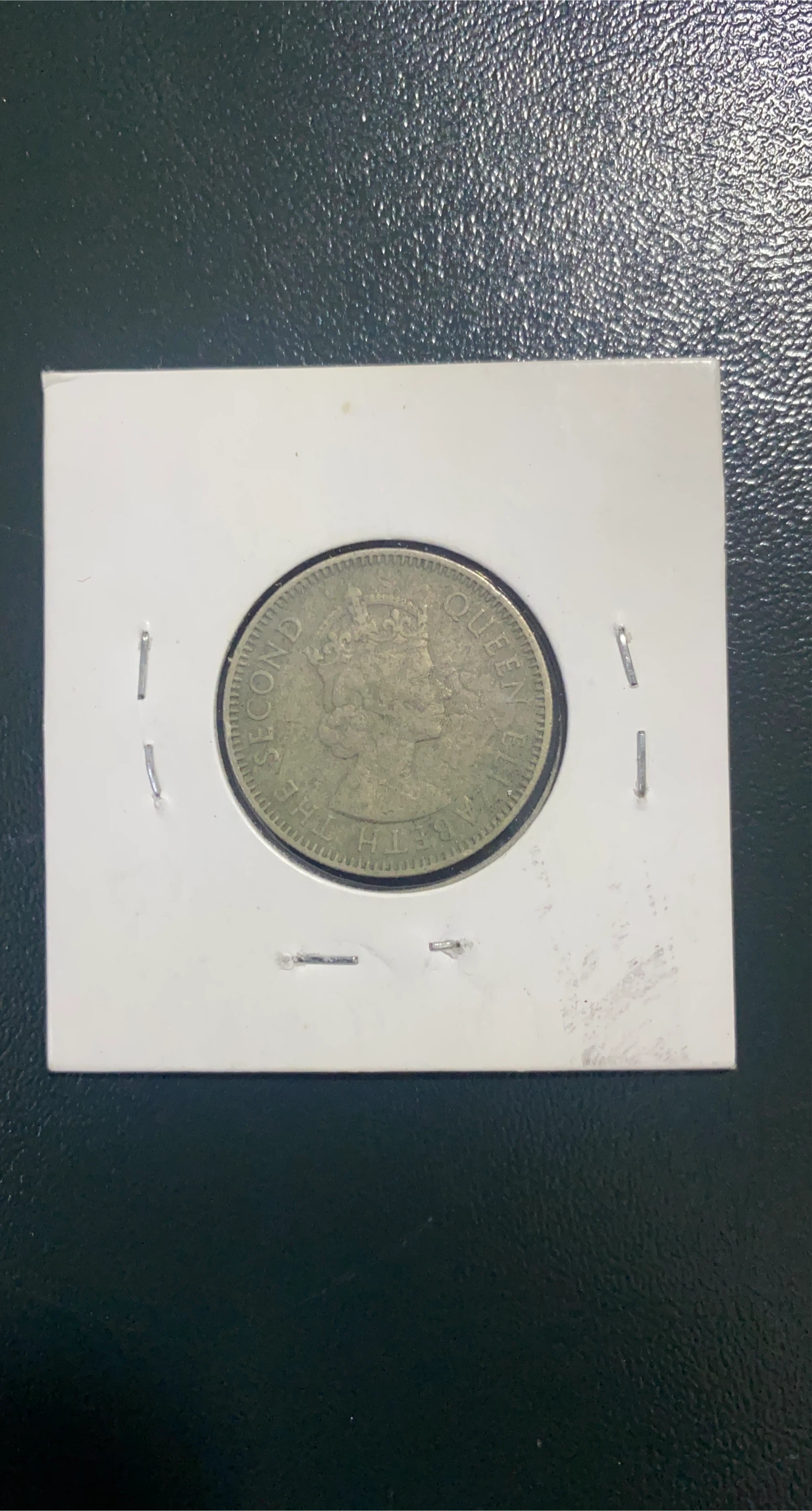 1959 British Caribbean Territories 25 Cents Coin