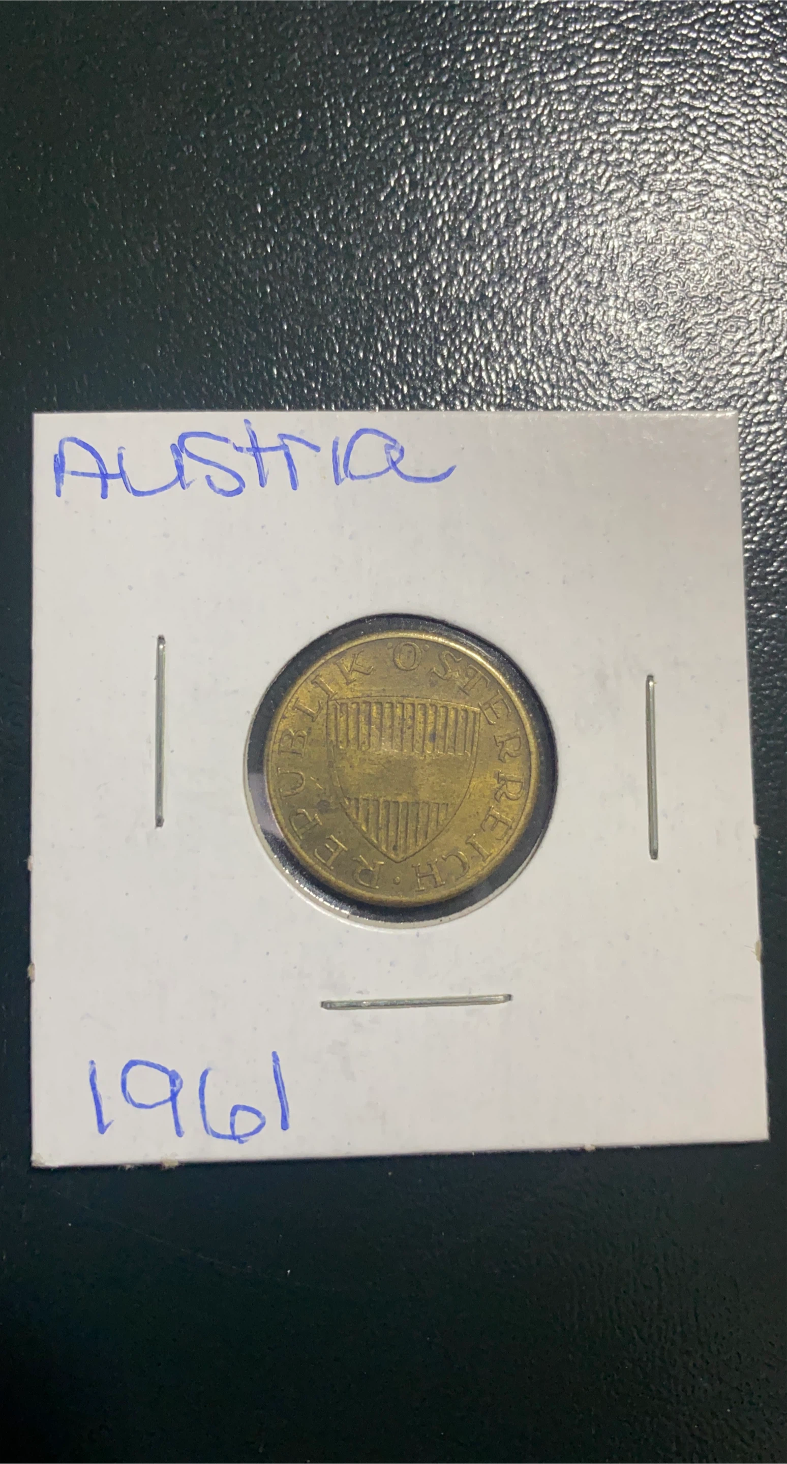 1961 Austria 50 Groschen Coin