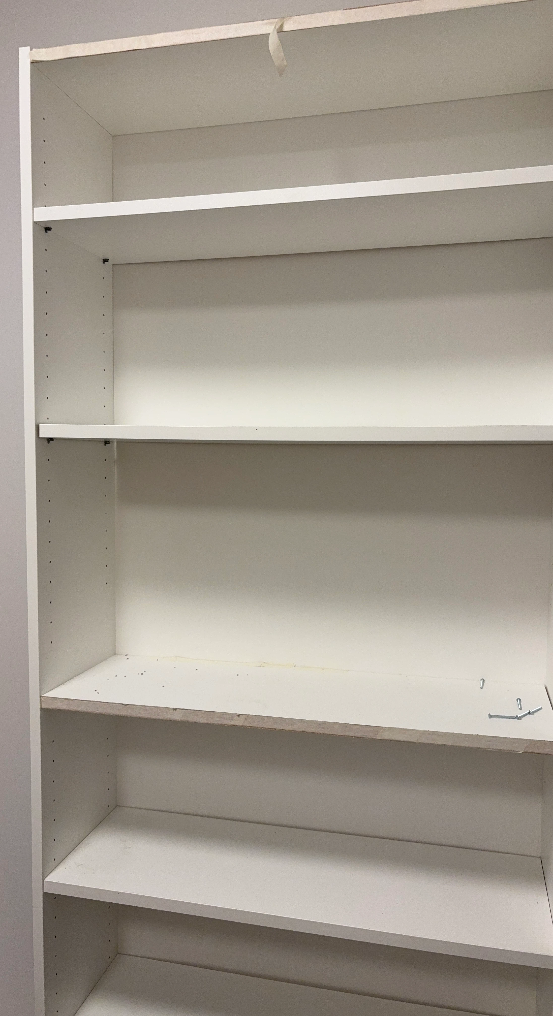 Thrifty Billy White Bookshelf ikea pick up today
