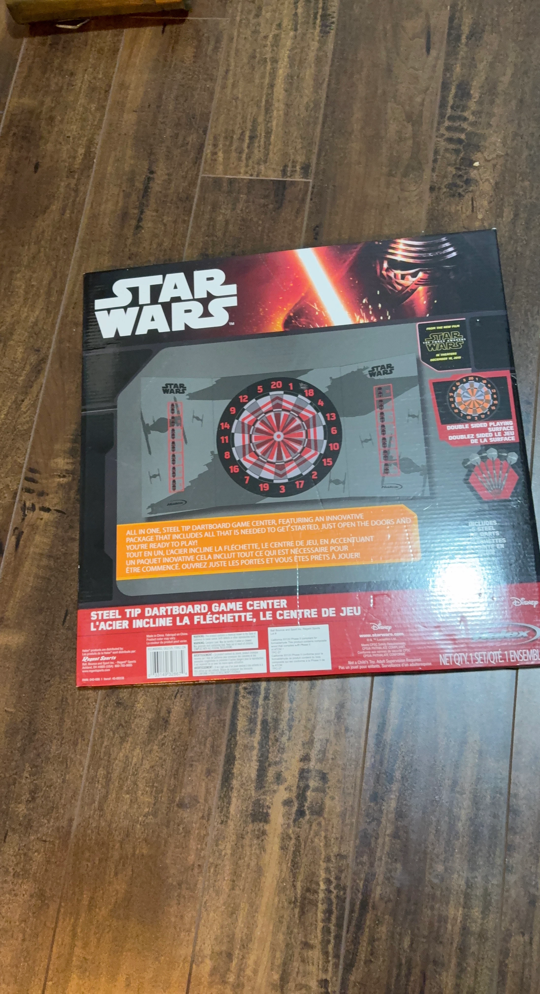 Star Wars Steel Tip Dartboard Game Center