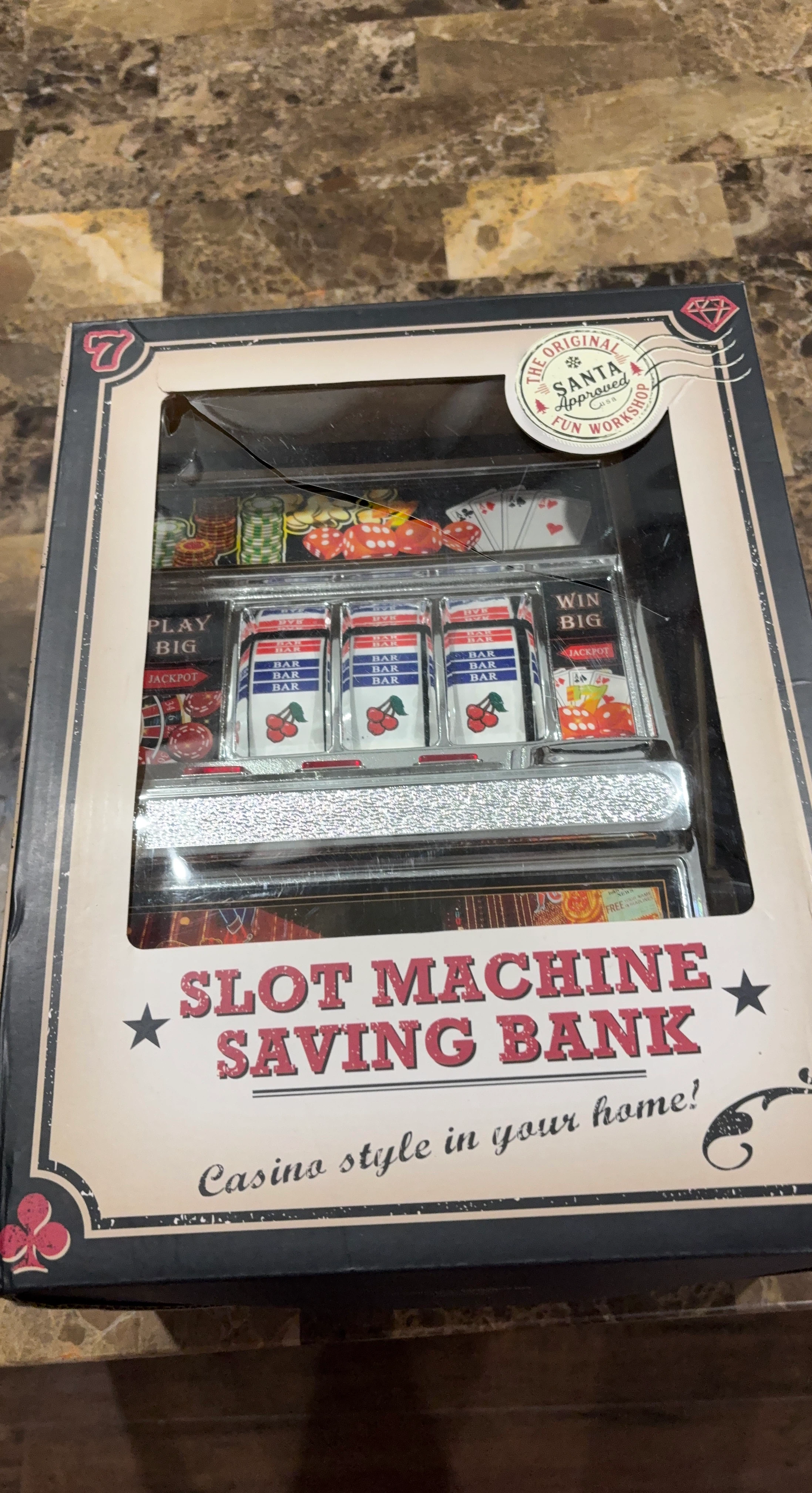 Slot Machine Saving Bank