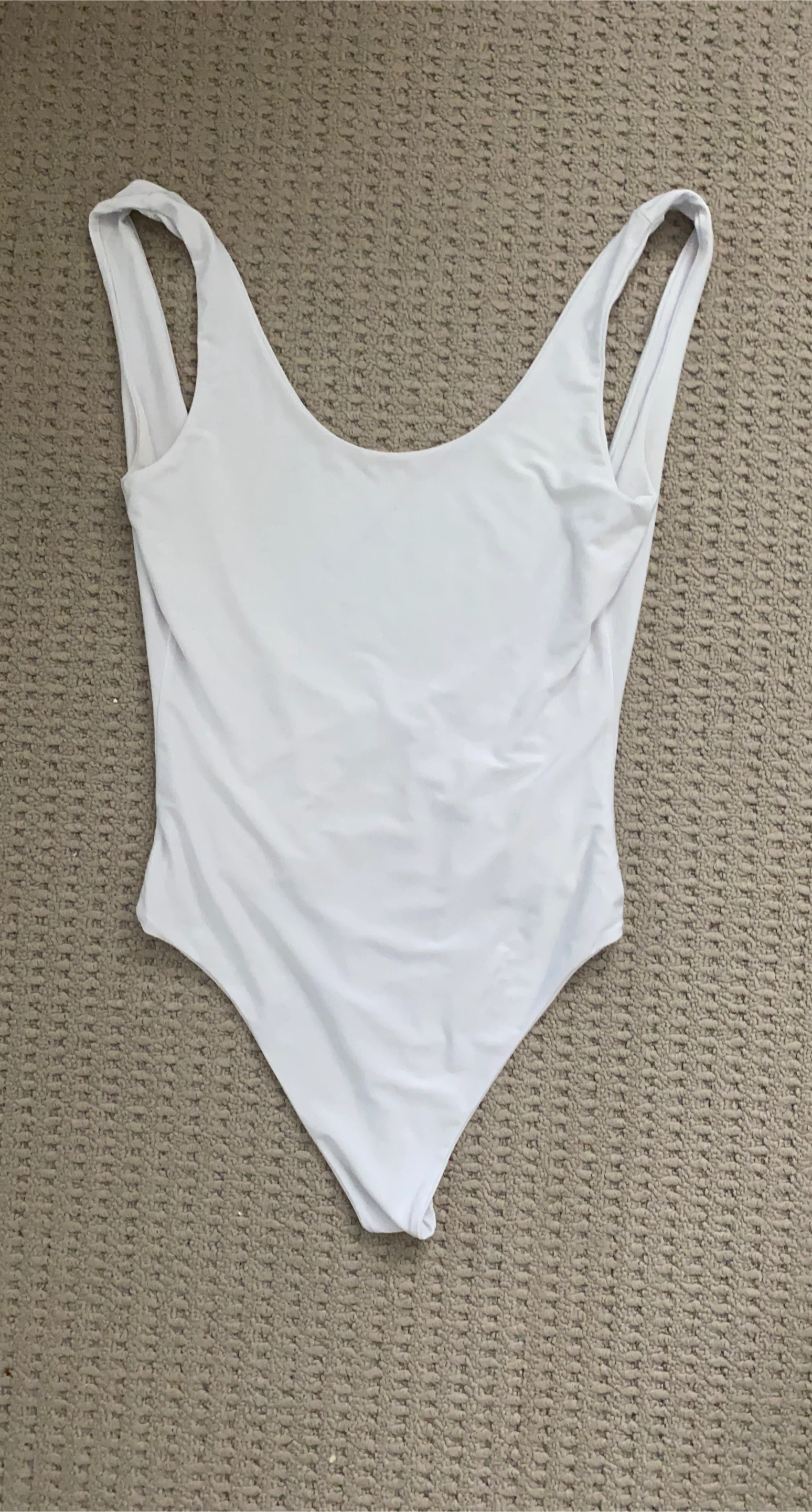White One-Piece Bodysuit