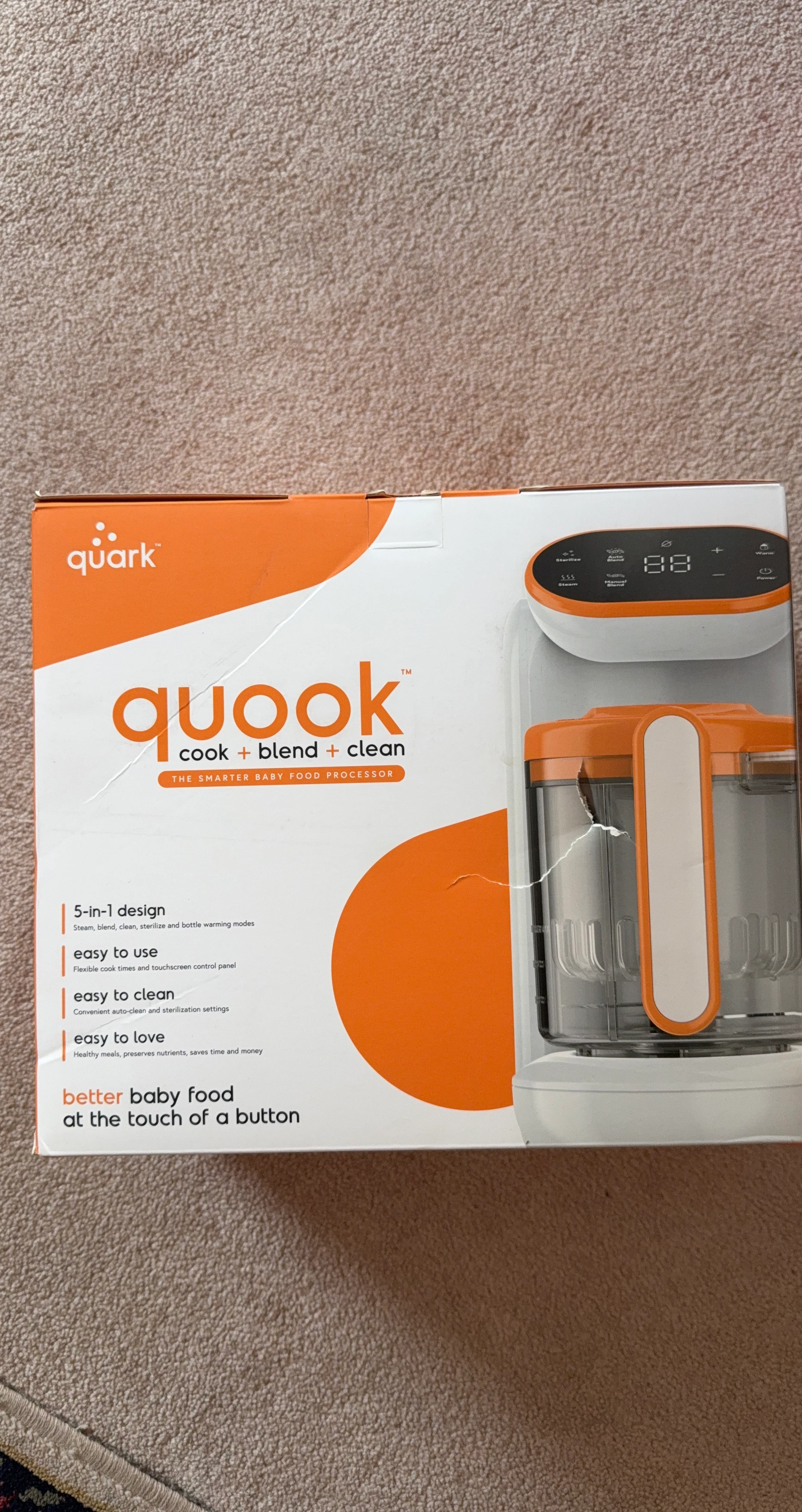 Quark Quook Baby Food Processor
