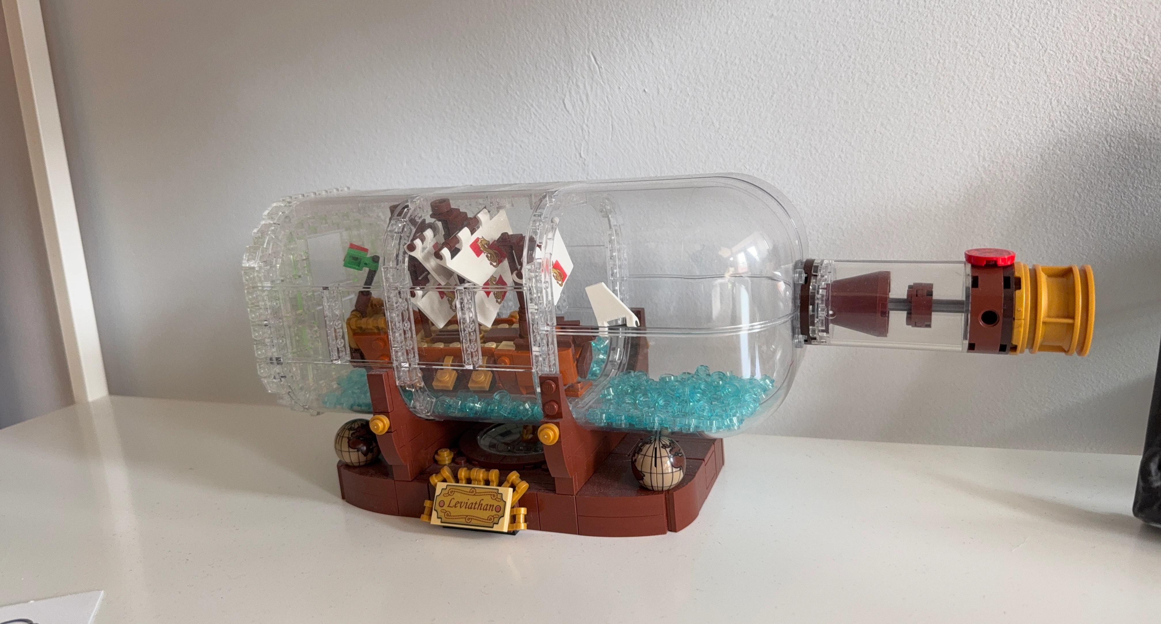LEGO Ship in a Bottle