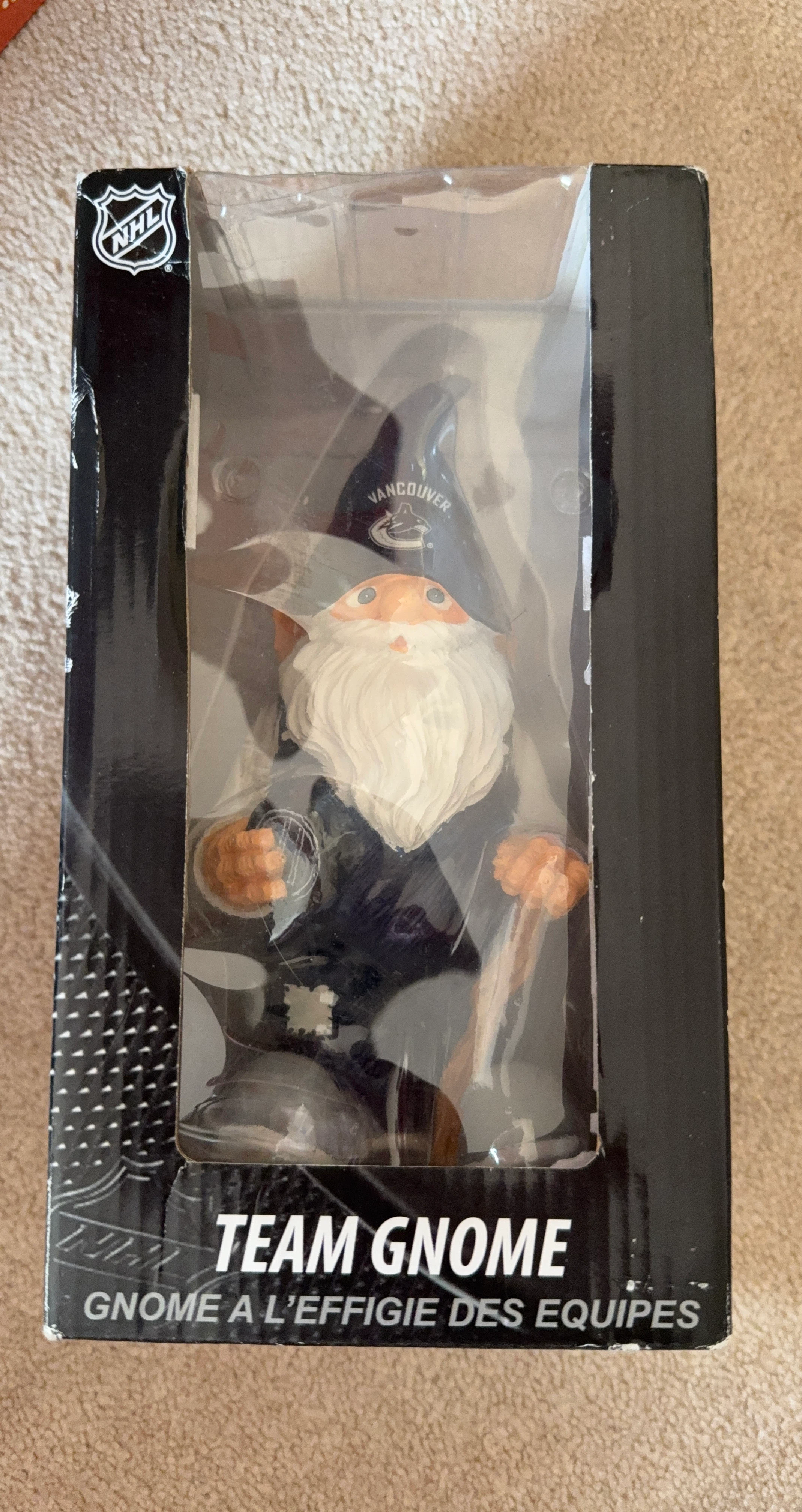 Vancouver Canucks NHL Team Gnome