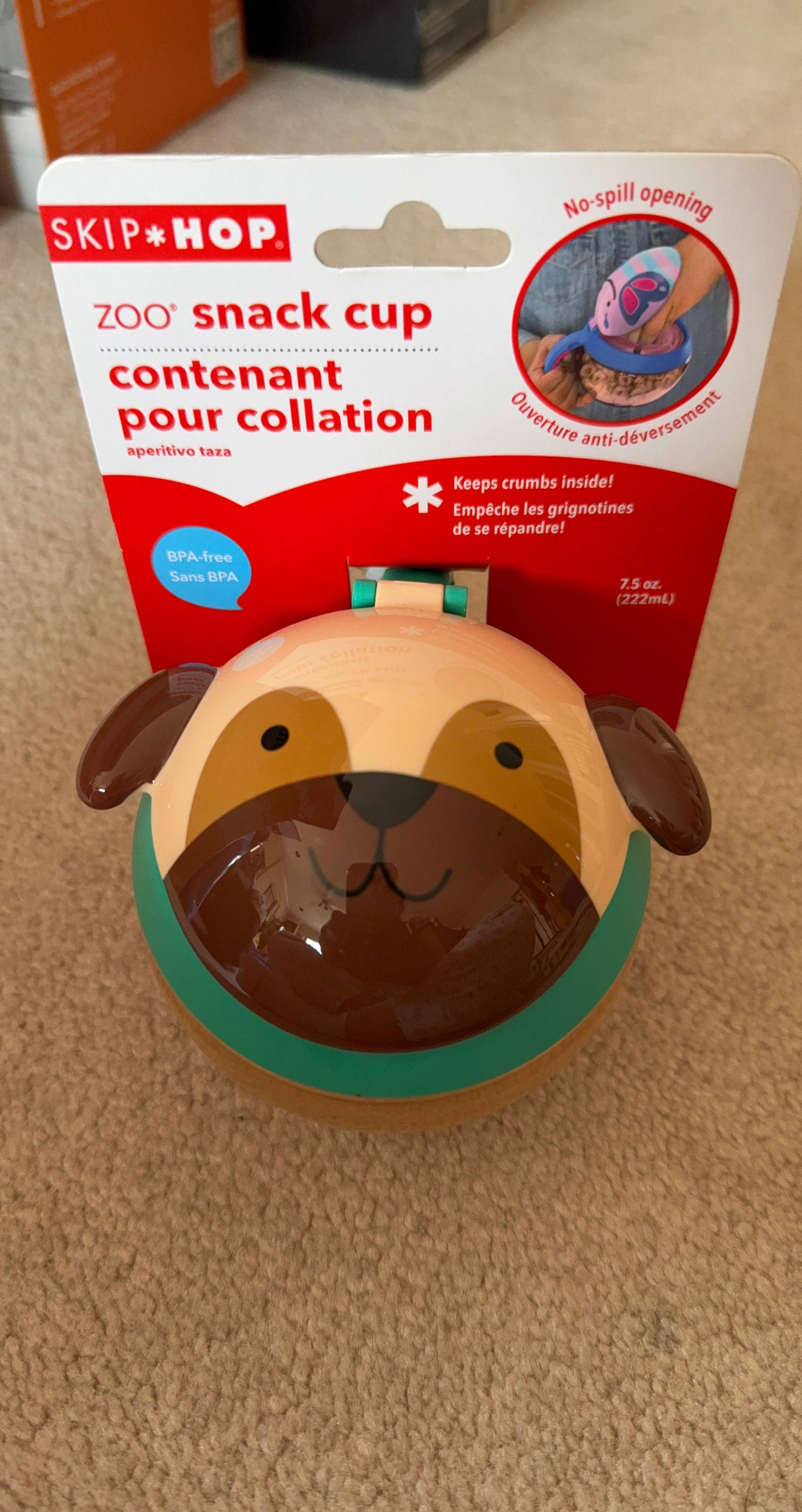 Skip Hop ZOO Snack Cup - Pug