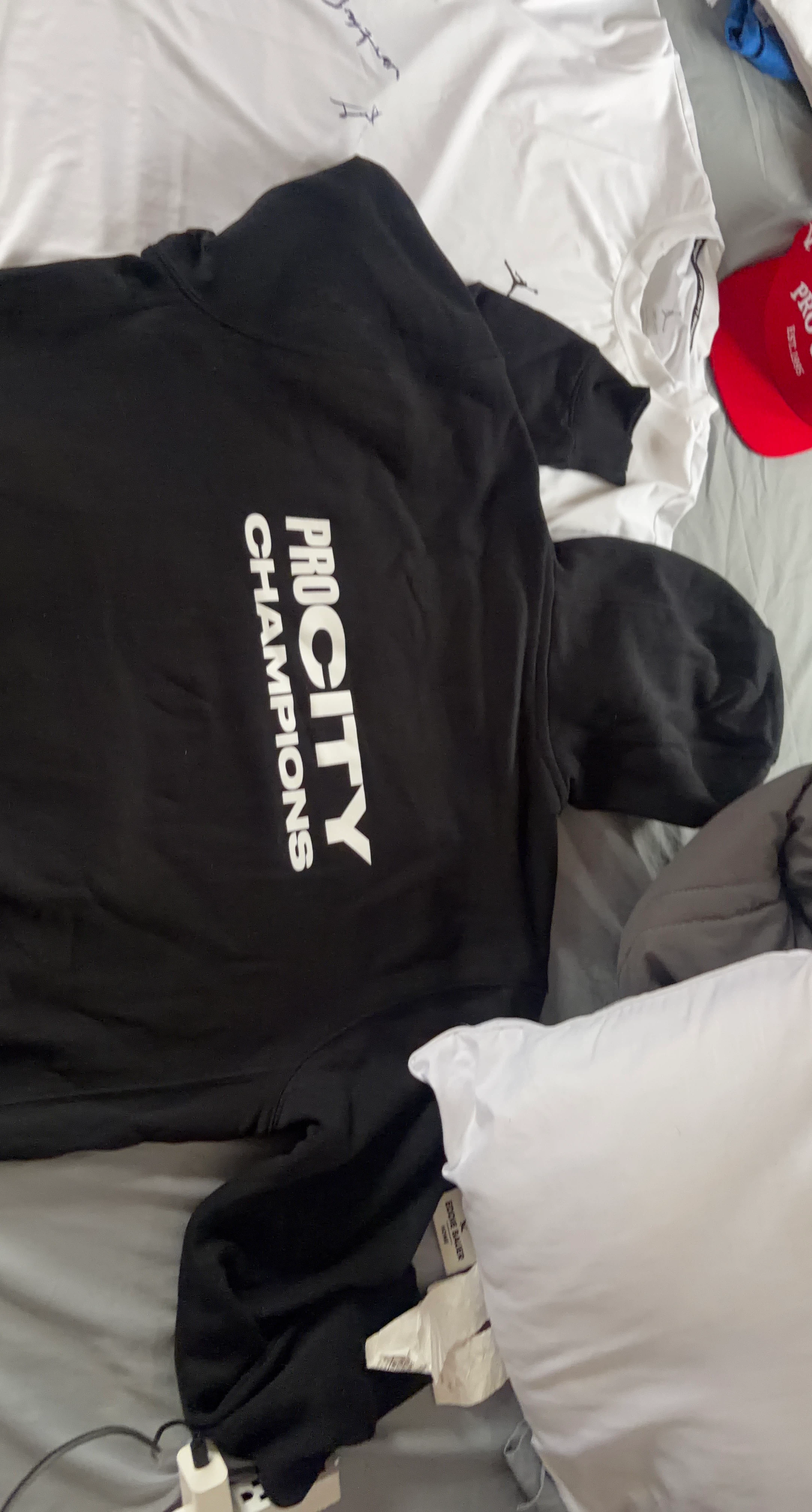 Pro City Champions Black Hoodie