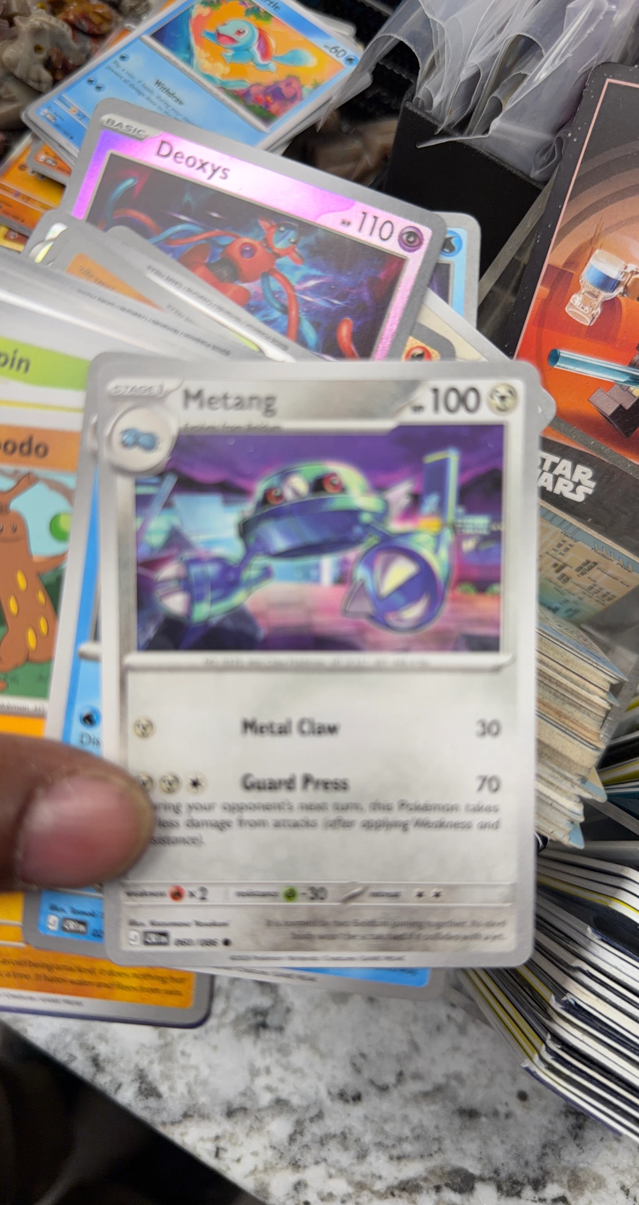Pokemon Metang Card