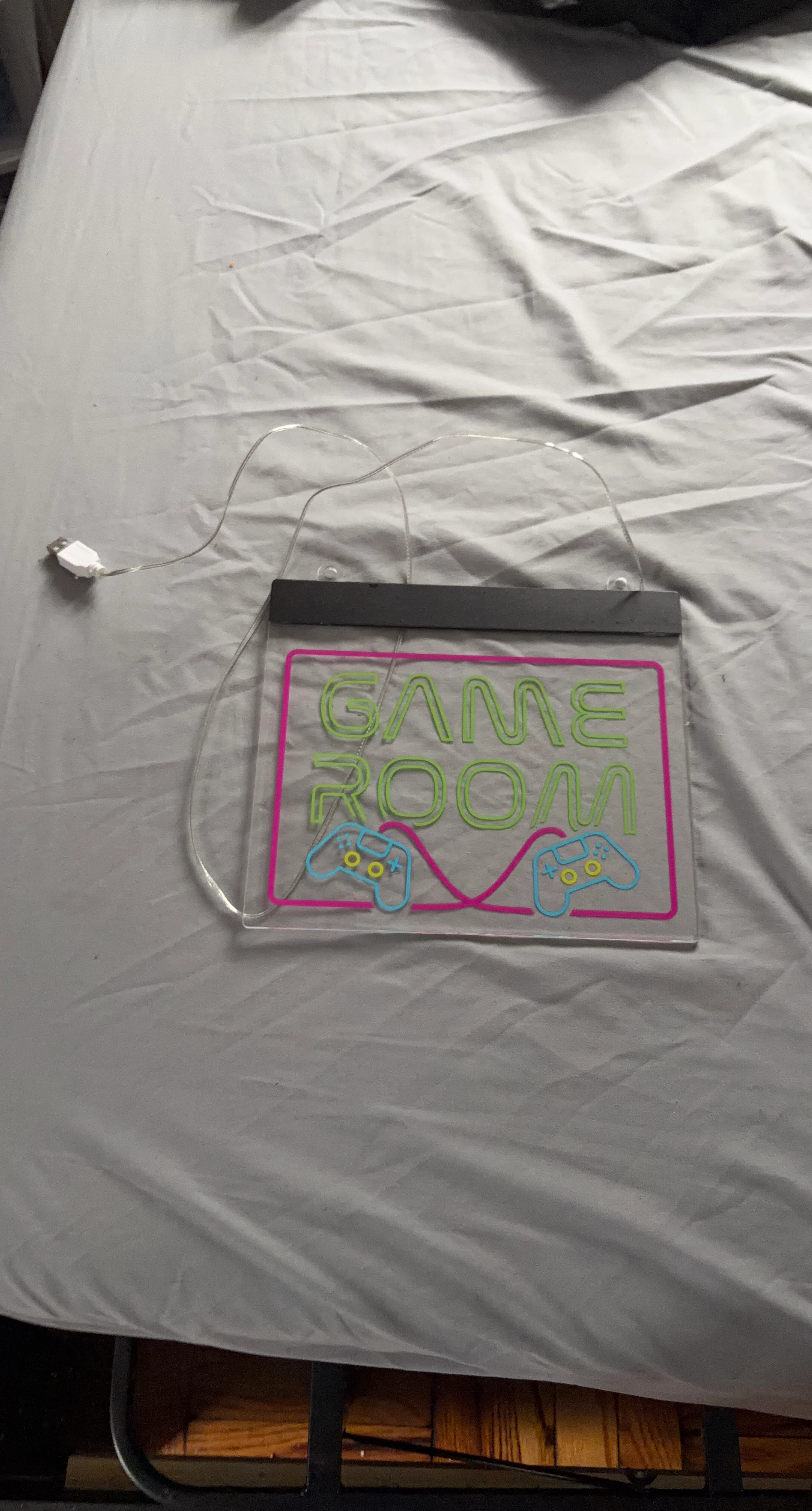 Game Room Neon Sign