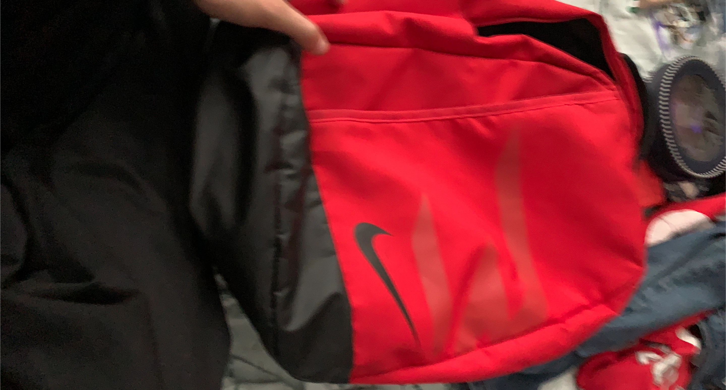 Nike Red Duffle Bag