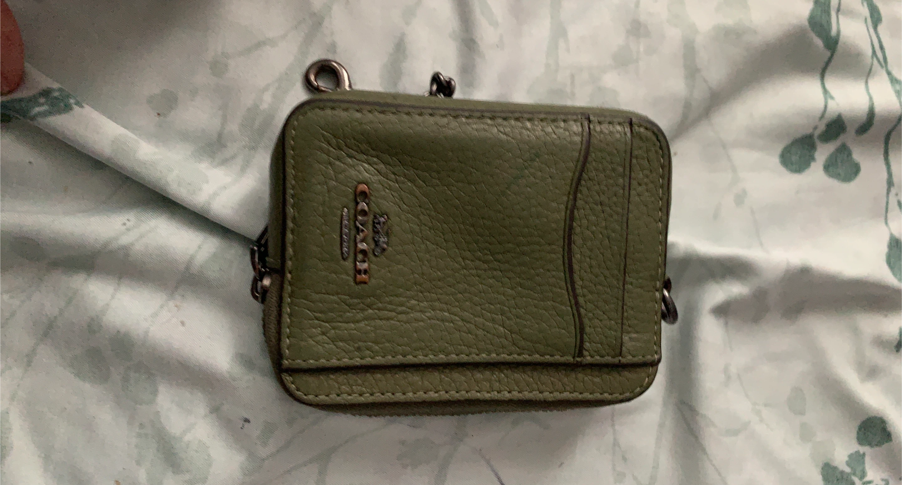 Coach Zip Around Wallet Pouch