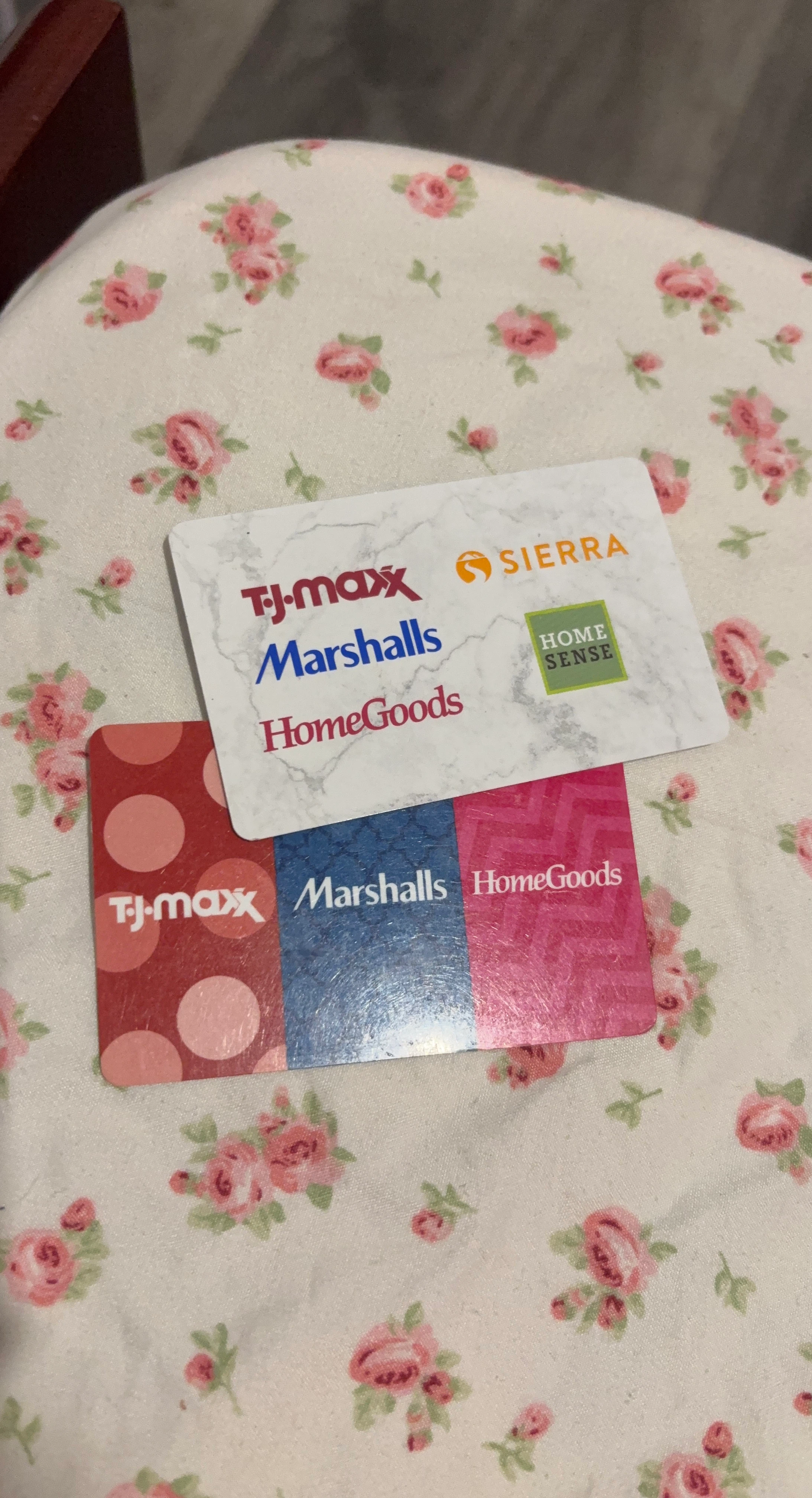 TJ Maxx, Marshalls, HomeGoods Gift Cards