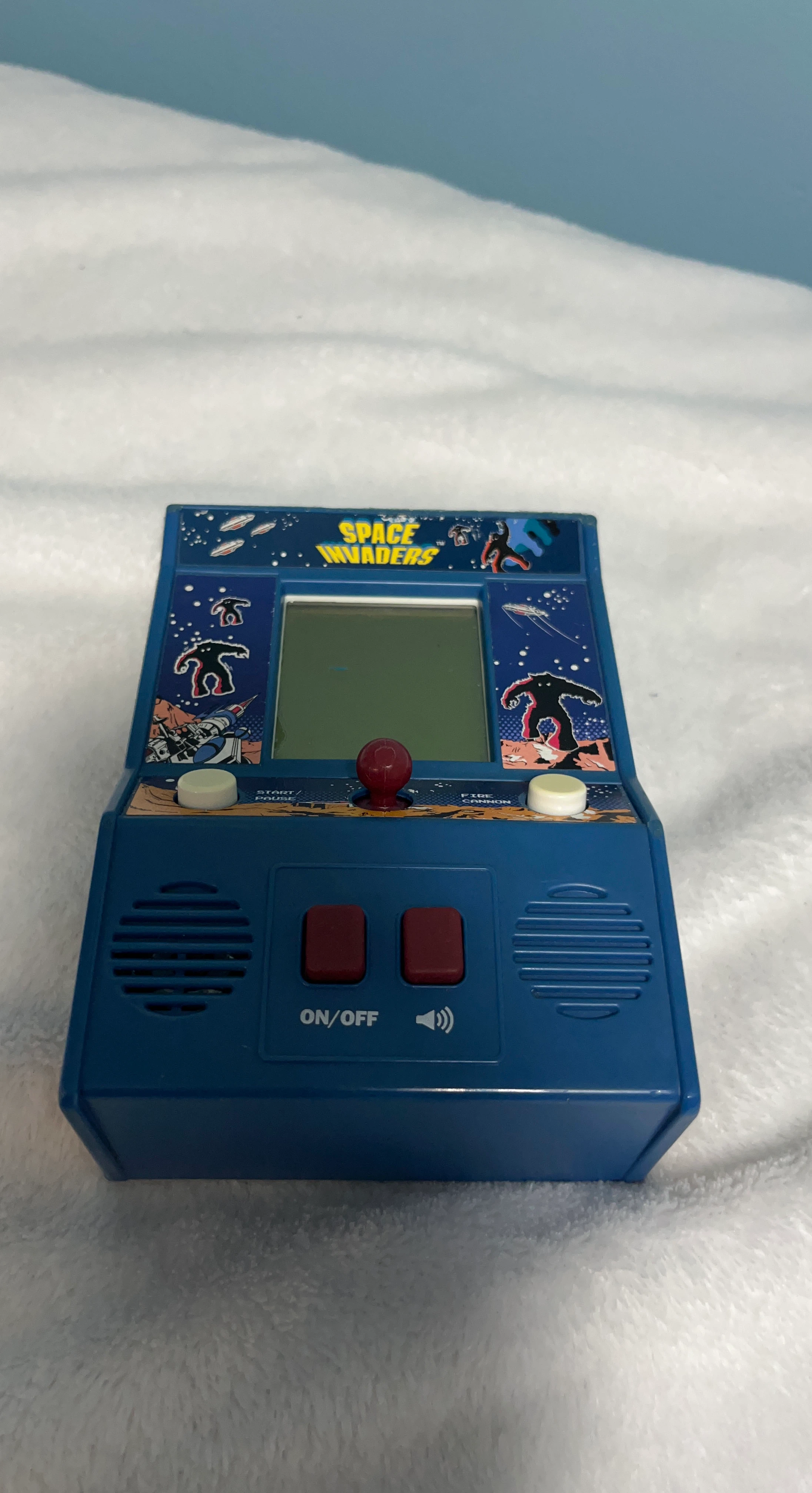 Mini Space Invaders Handheld Game