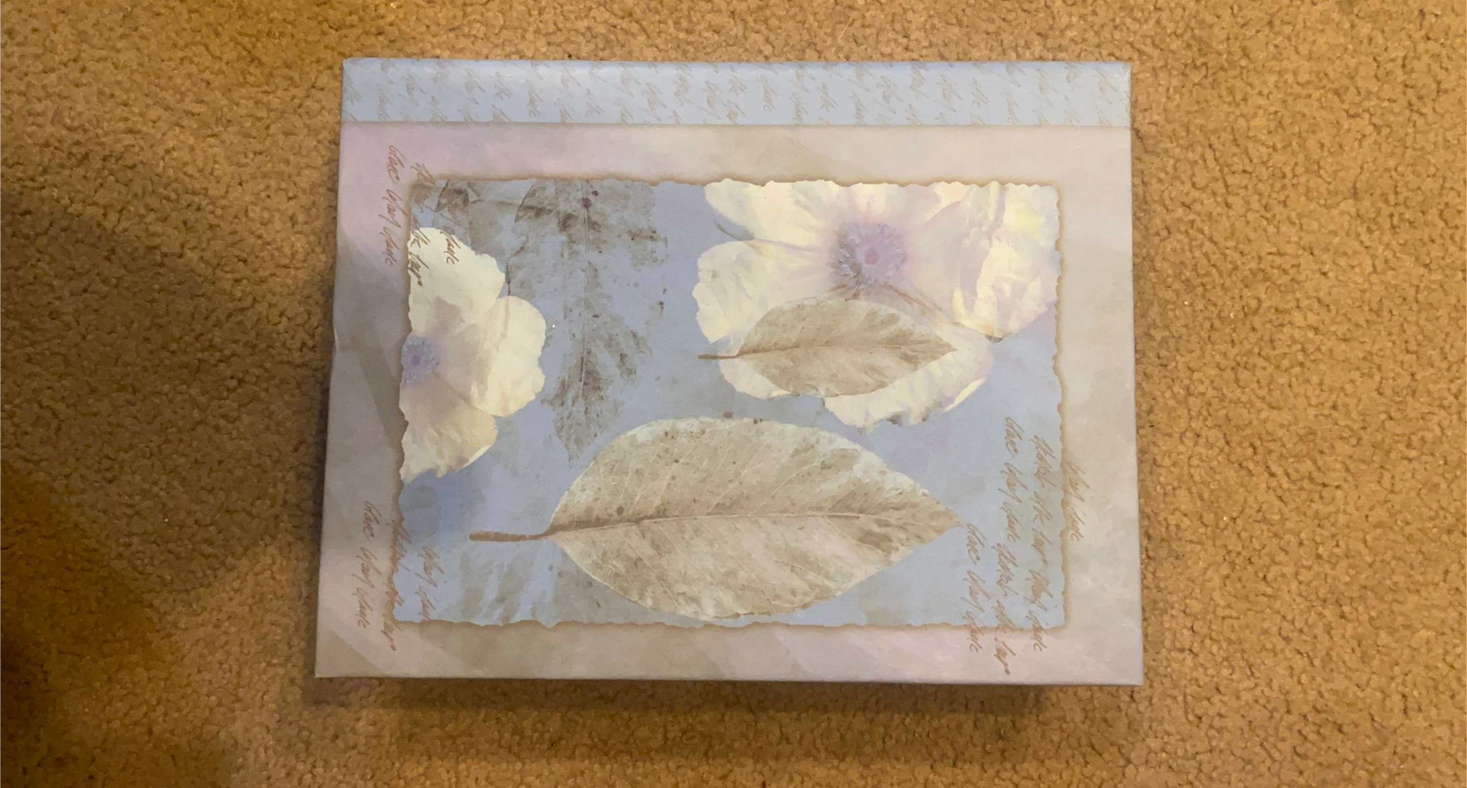 Floral Design Photo Album Binder