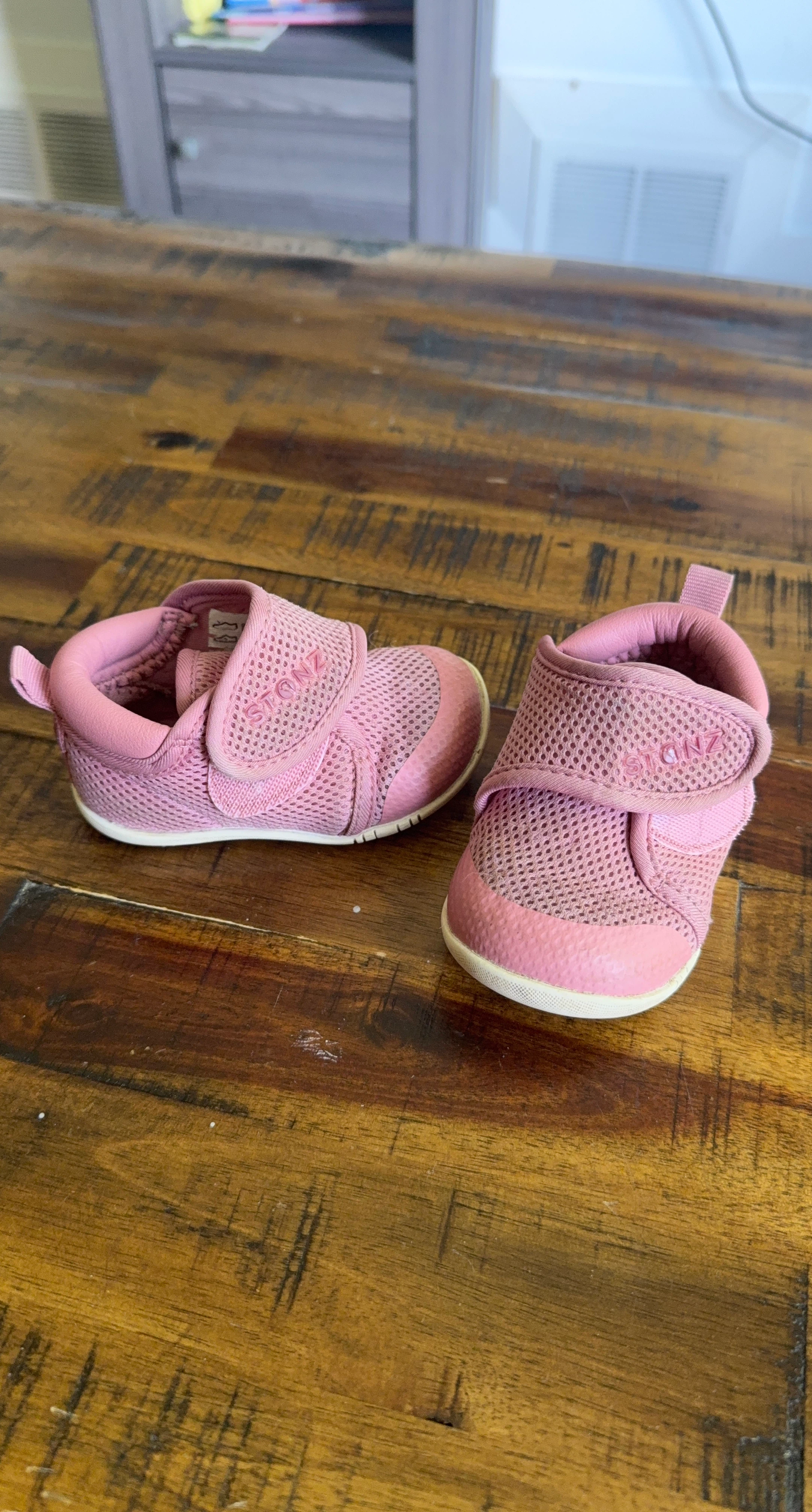 Stonz Pink Baby Shoes