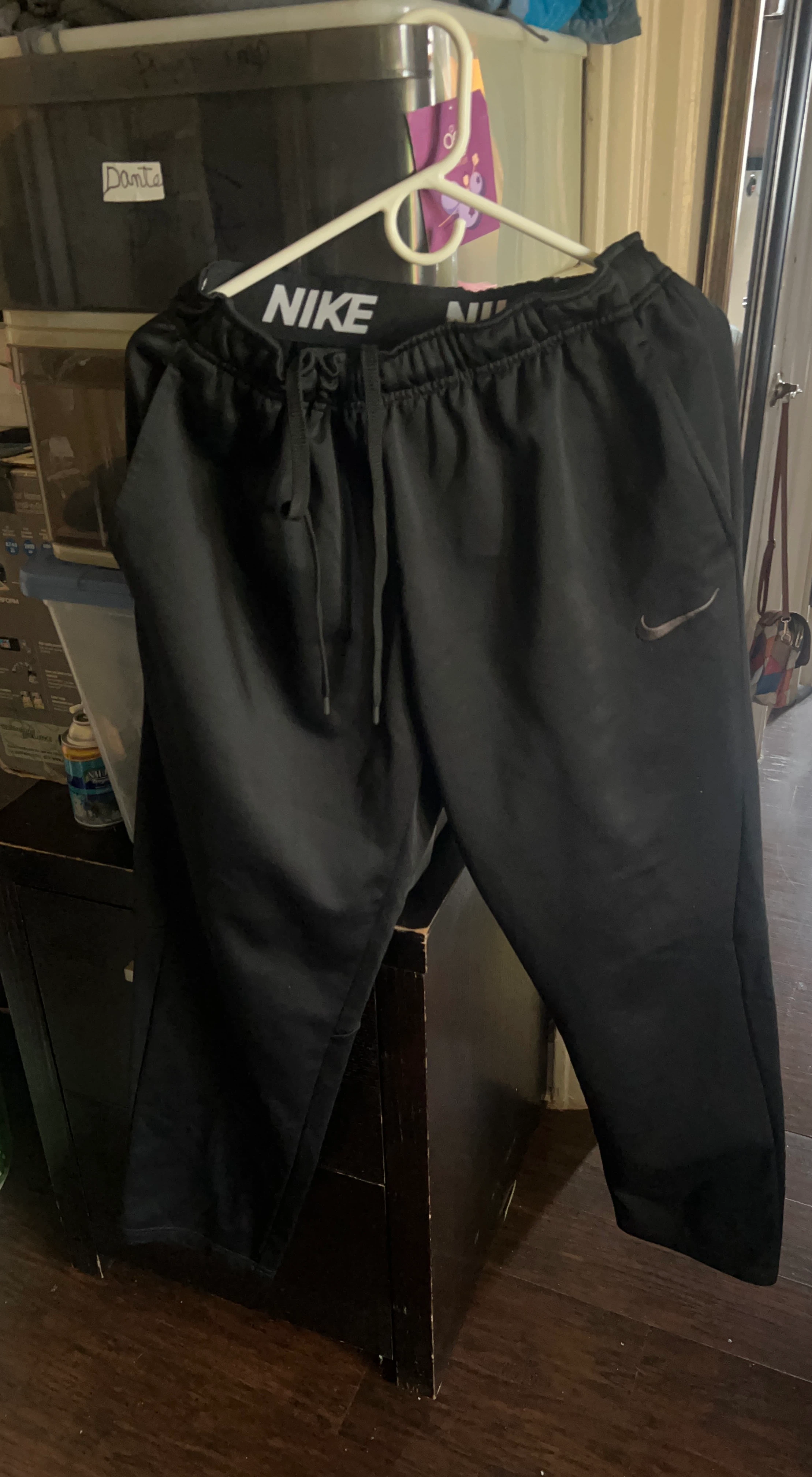 Nike Men's Black Athletic Pants