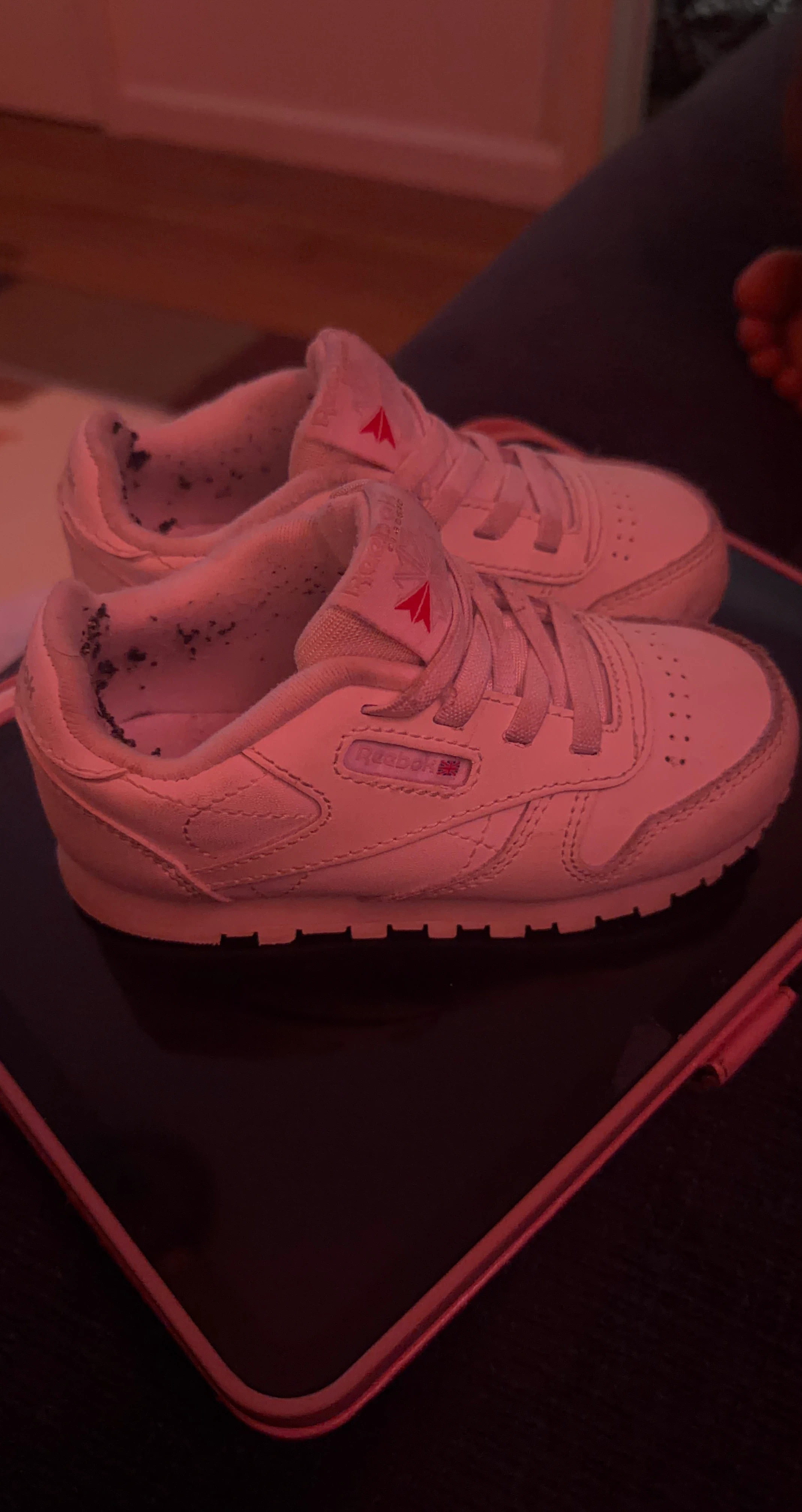 Reebok Classic Leather Toddler Shoes White