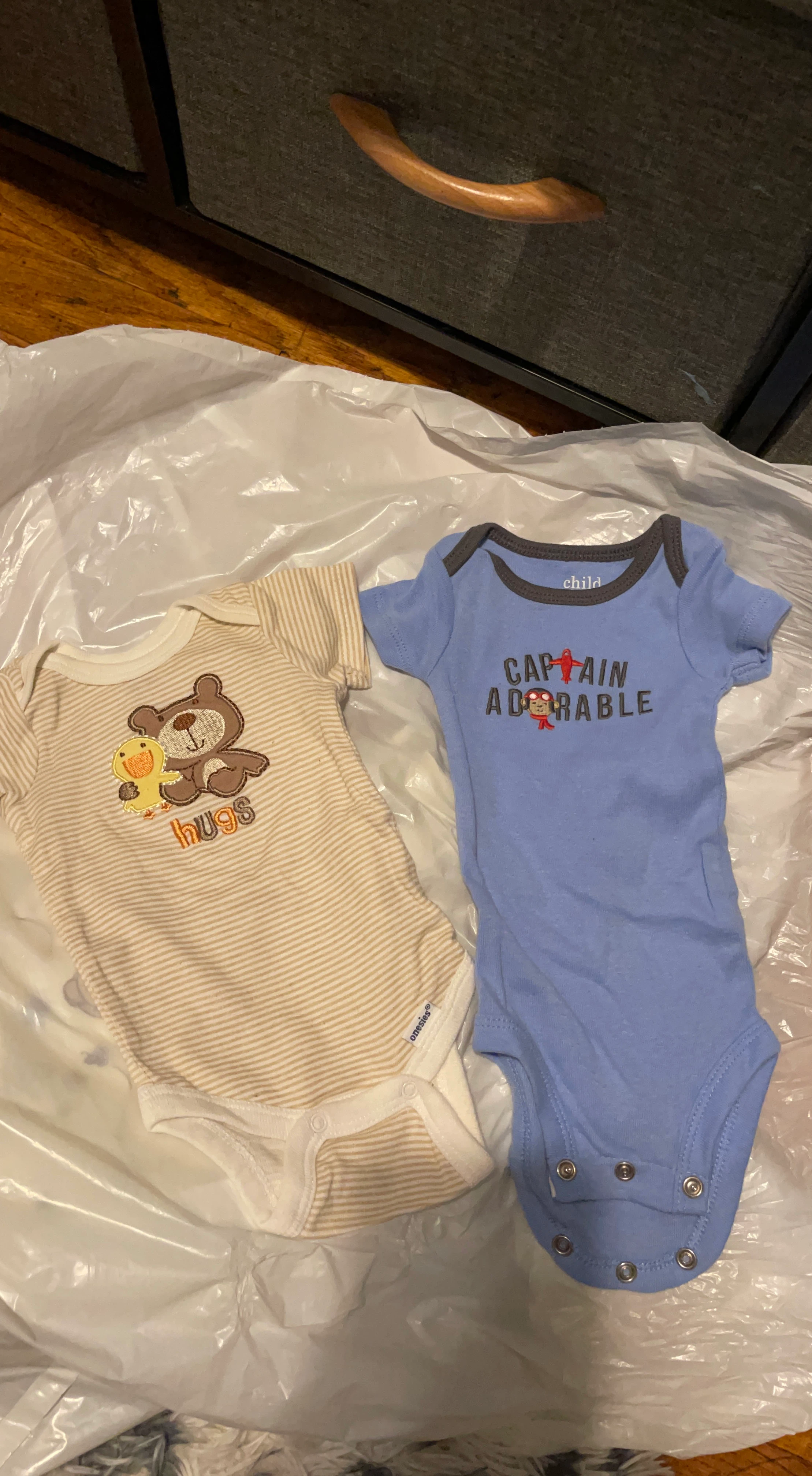 Baby Onesies - Bear & Captain Adorable