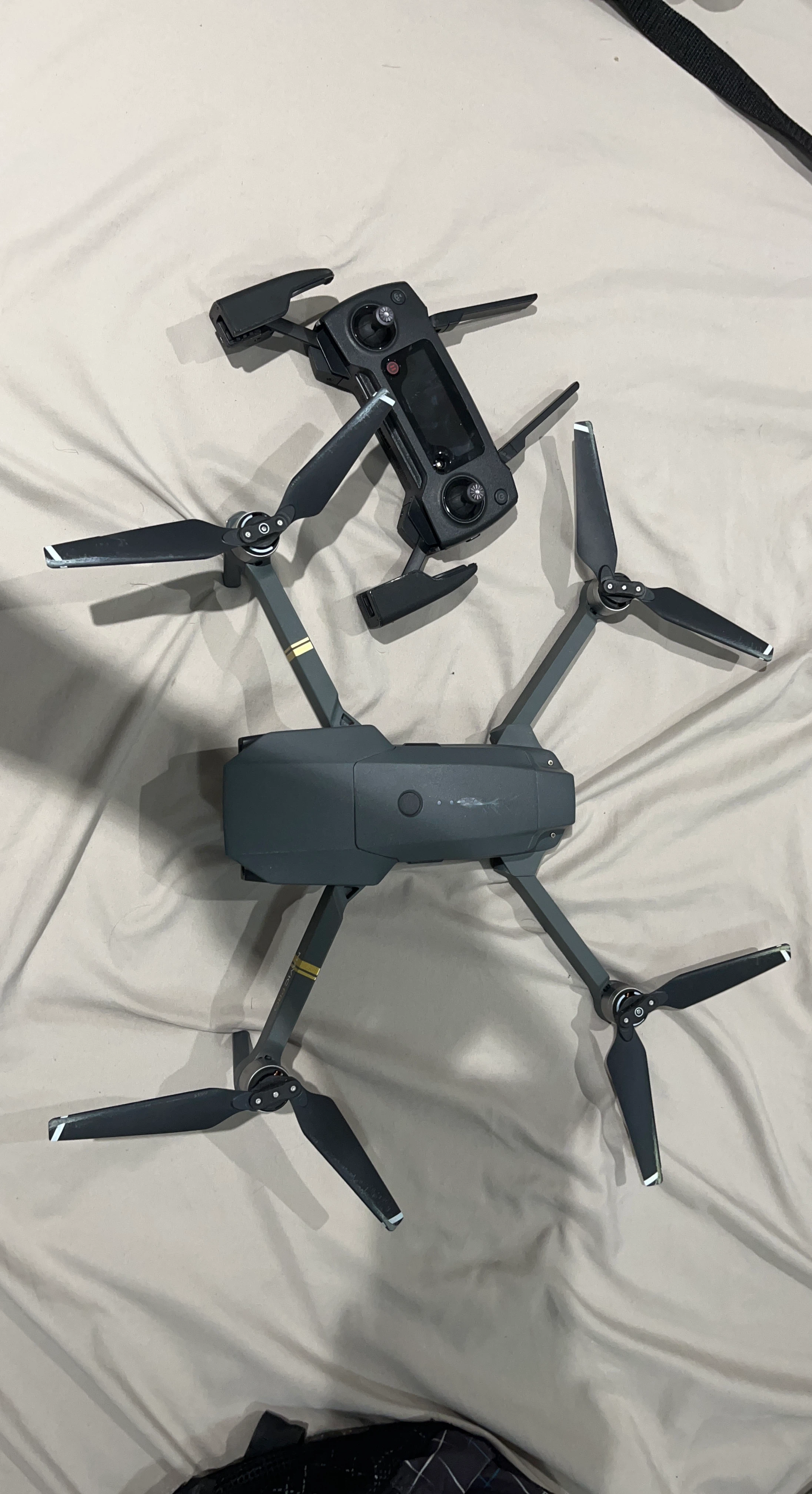 DJI Mavic Pro Drone with Controller and 3 batteries