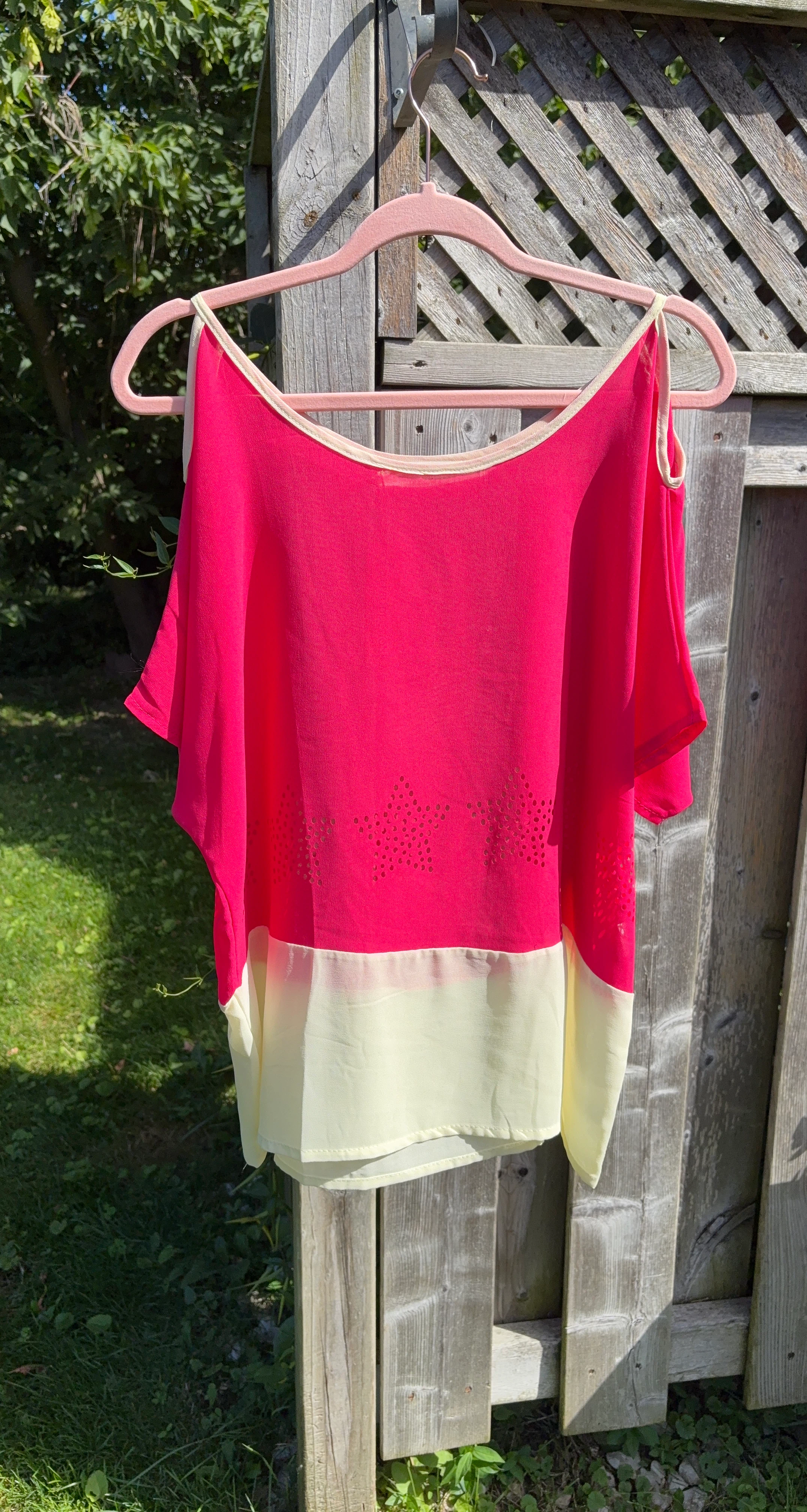 DJ Production Delicate Collection Top - Size XL