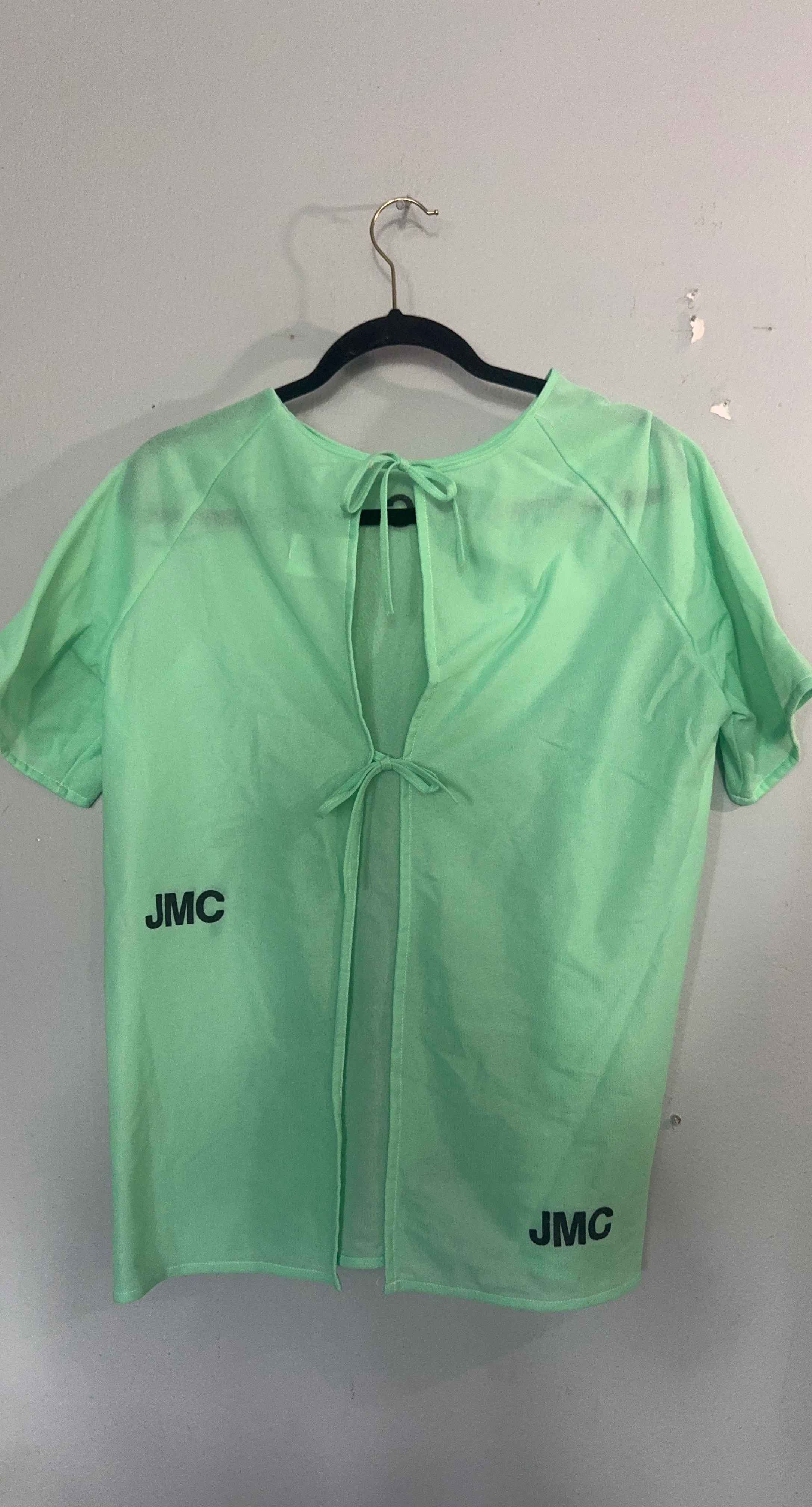 JMC Light Green Tie Back Robe kids for Halloween