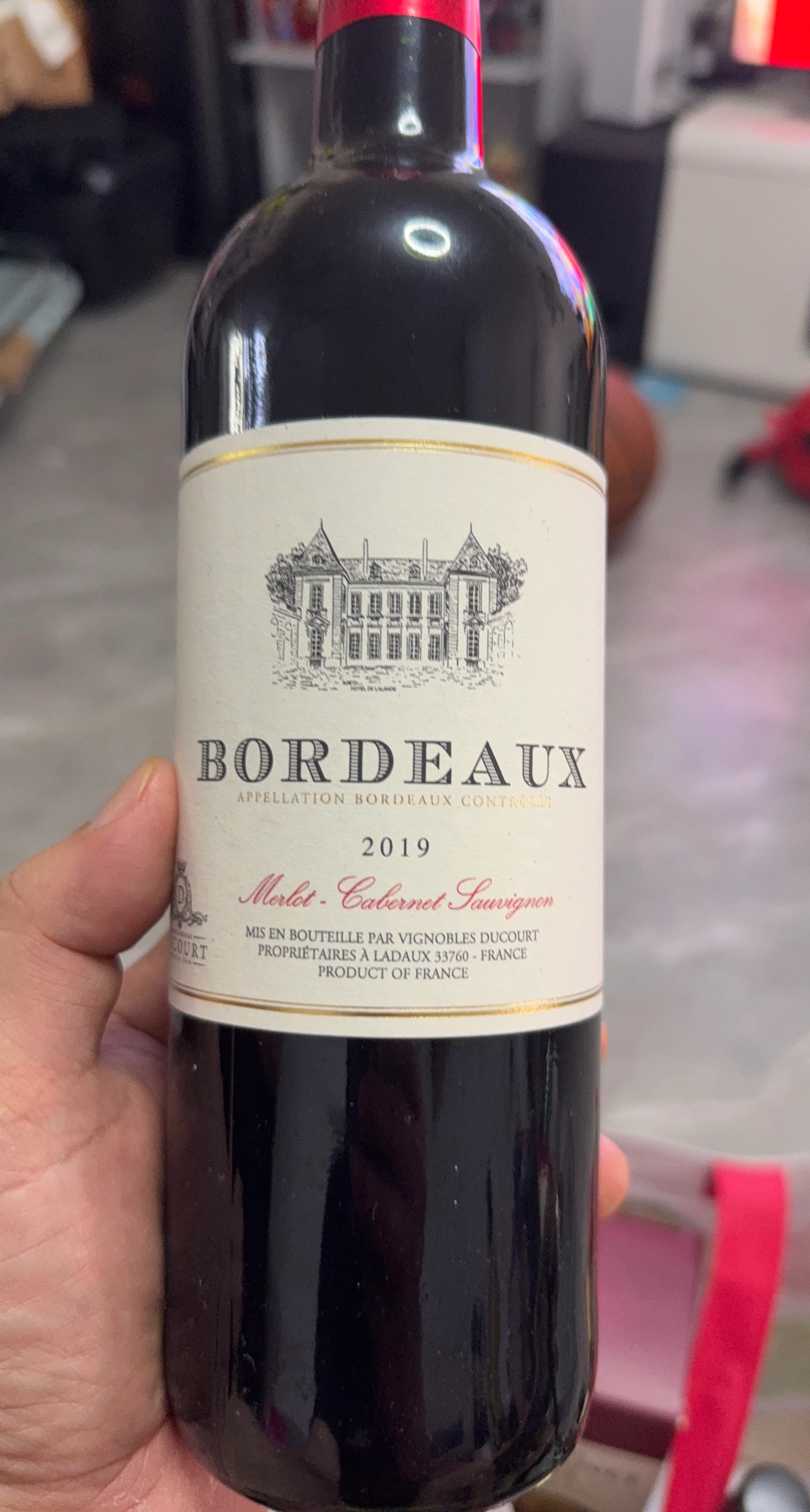 Bordeaux 2019 Merlot-Cabernet Sauvignon
