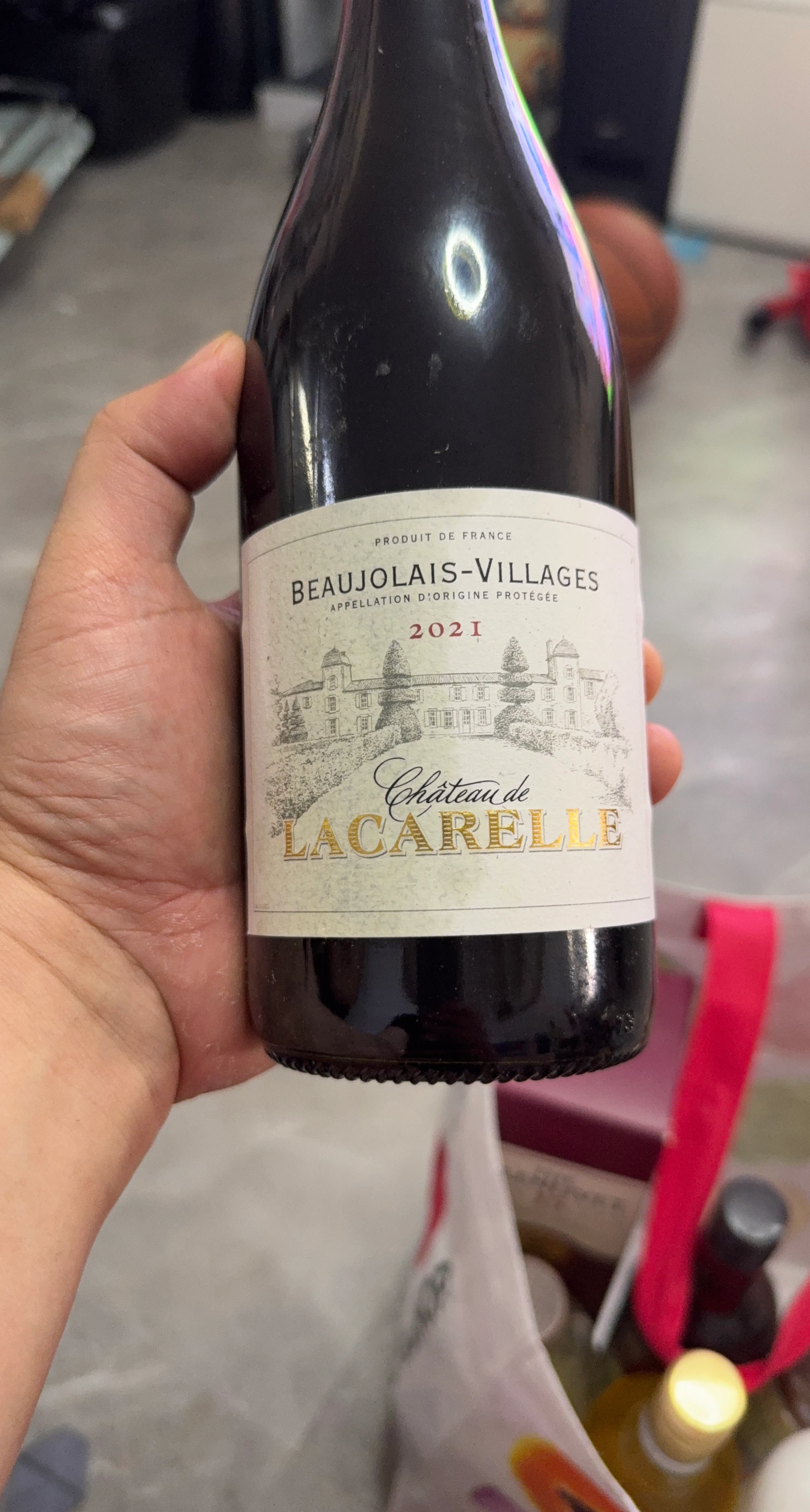 Chateau de Lacarelle Beaujolais-Villages 2021 Red Wine