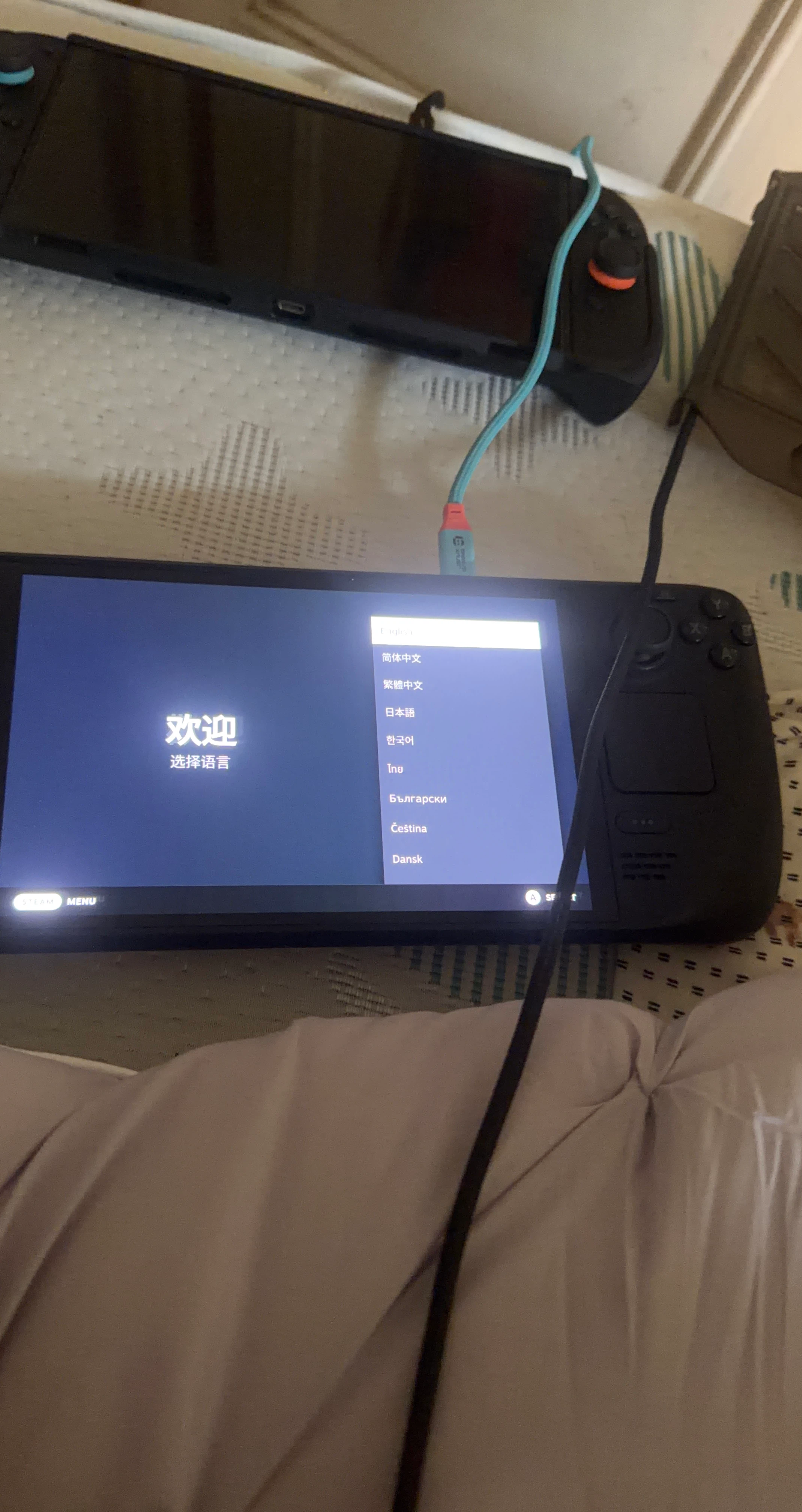 Steam Deck Gaming Handheld