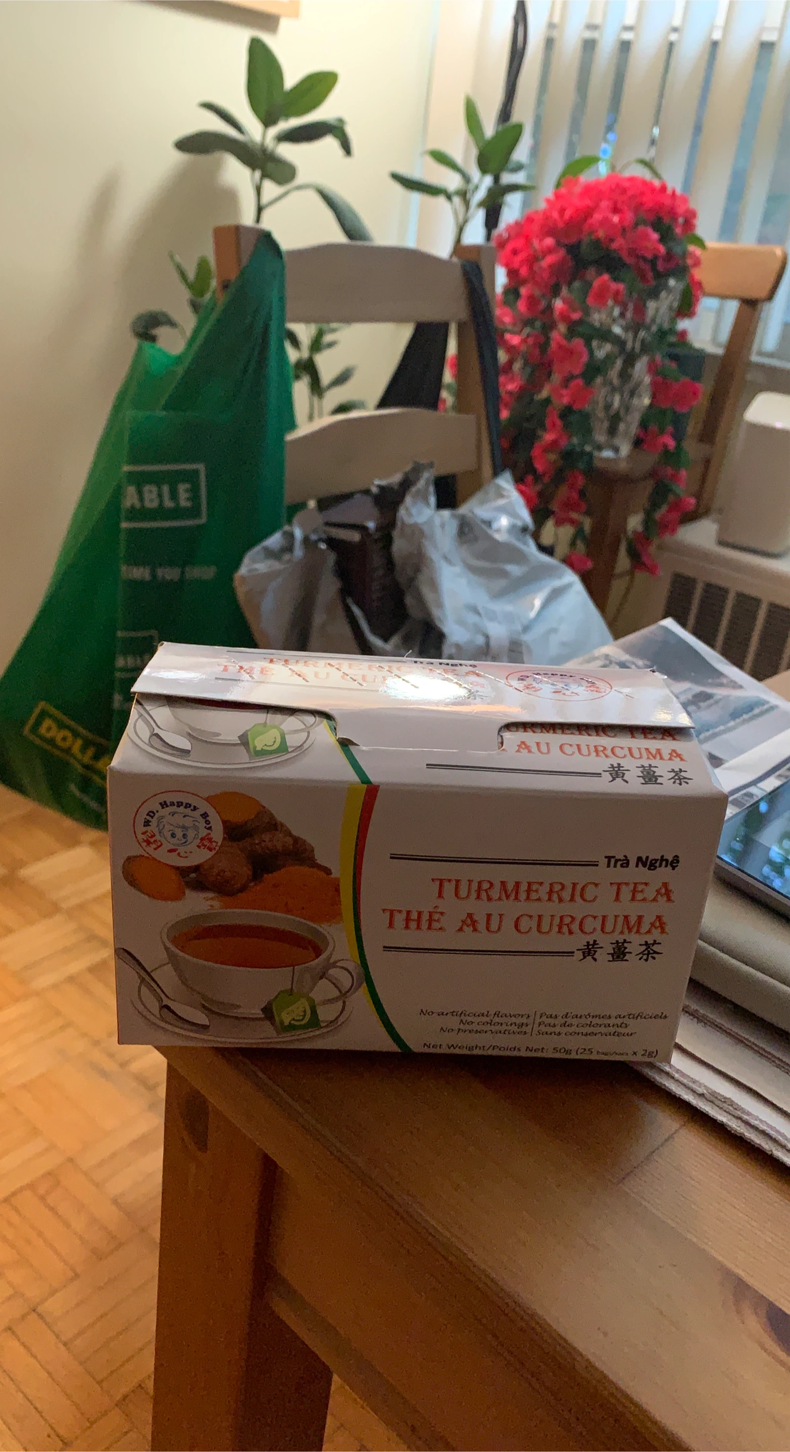 W.D. Happy Boy Turmeric Tea