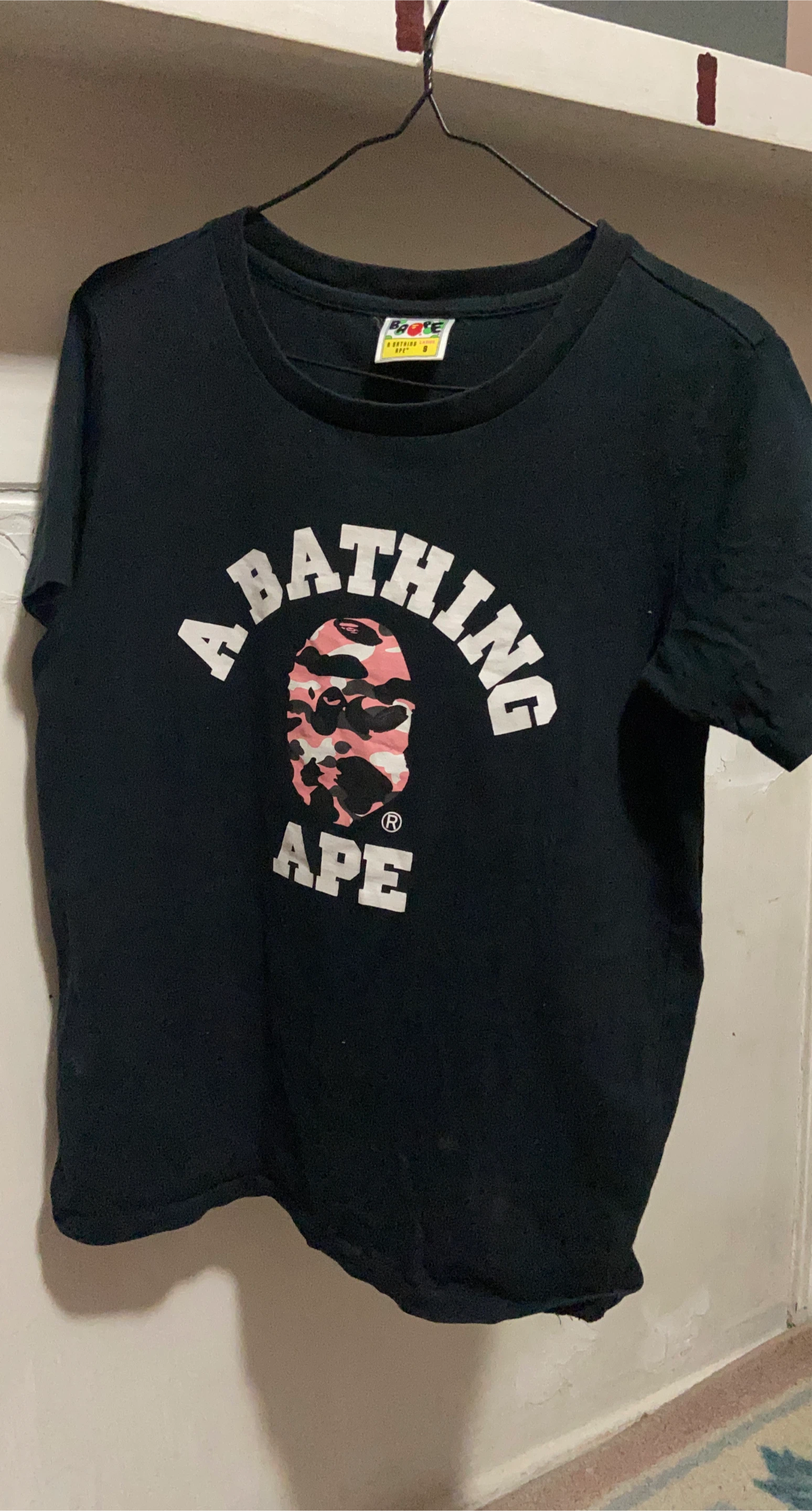 Bathing Ape Ladies T-Shirt Size S