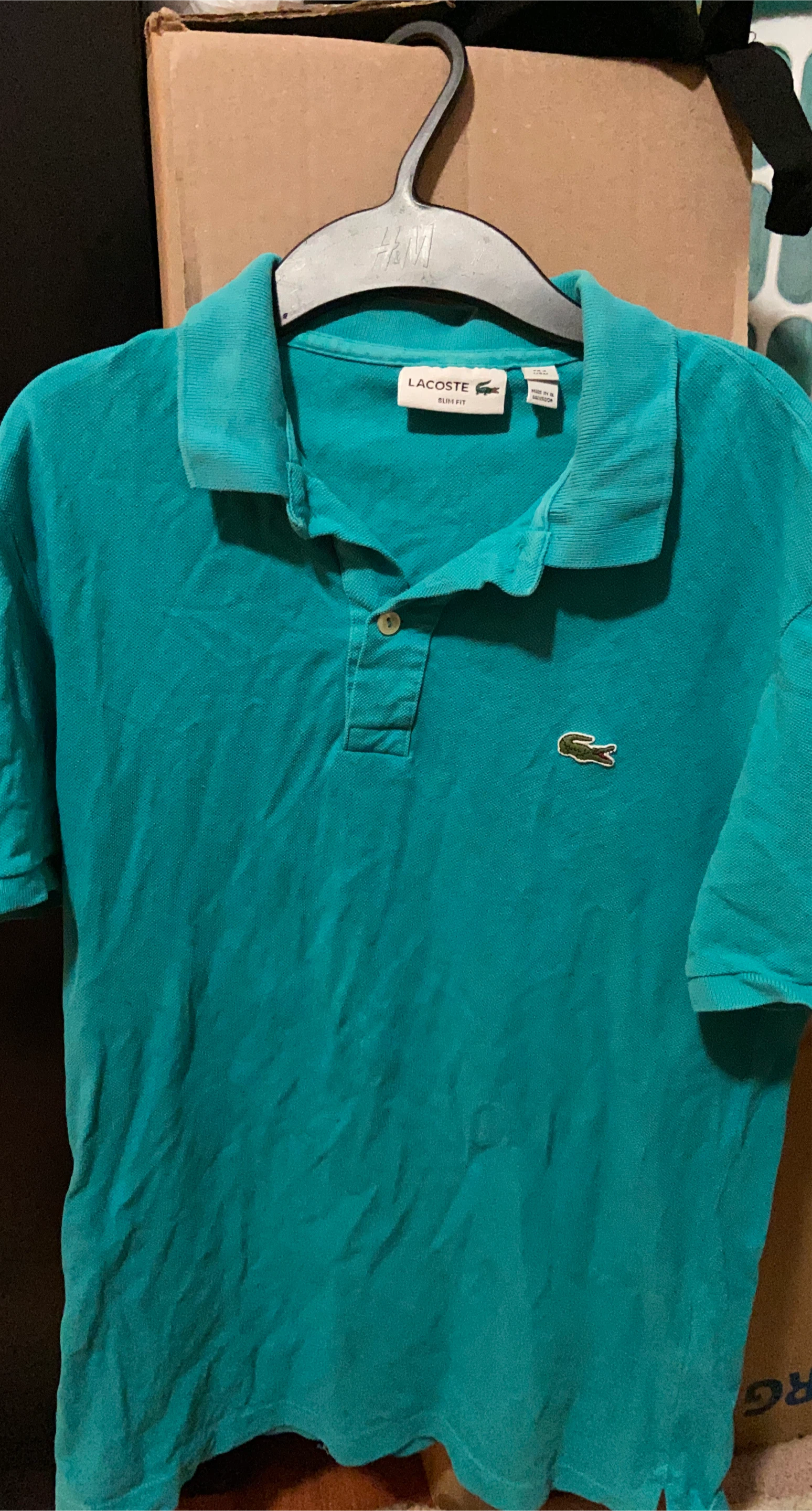 Lacoste Slim Fit Polo Shirt - Teal
