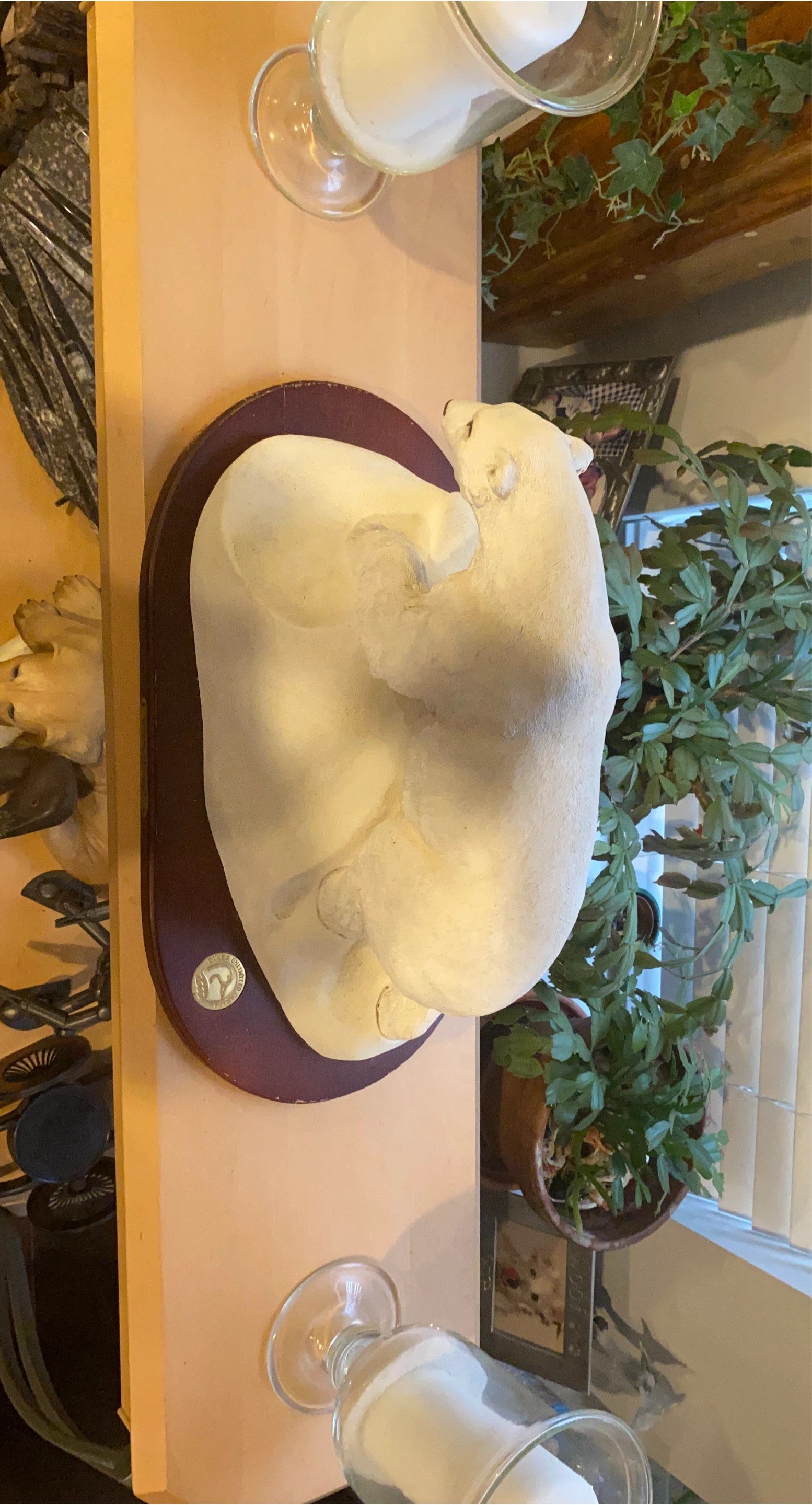 Ducks Unlimited Polar Bear Plaque