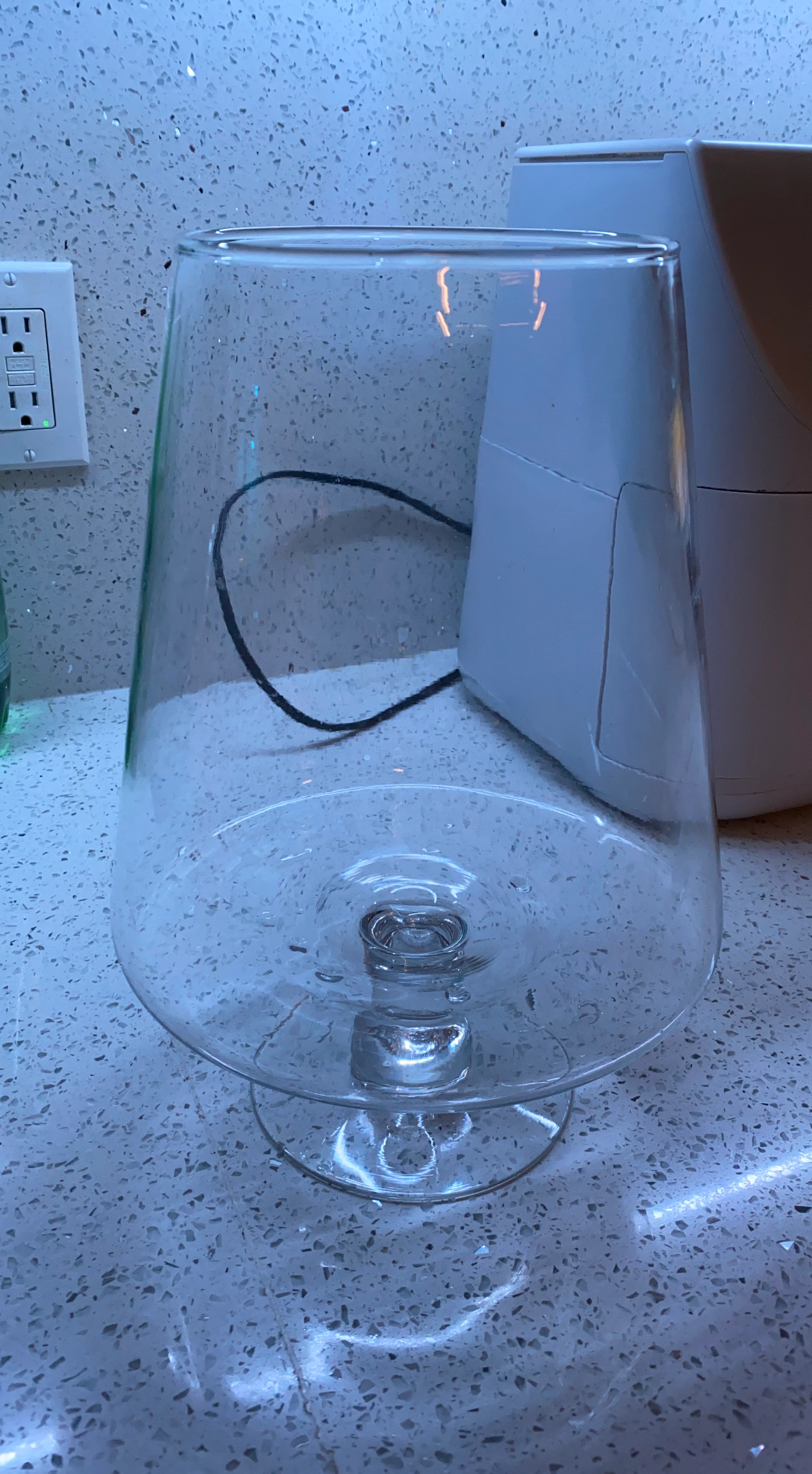 Large Glass Dessert Bowl/Dish