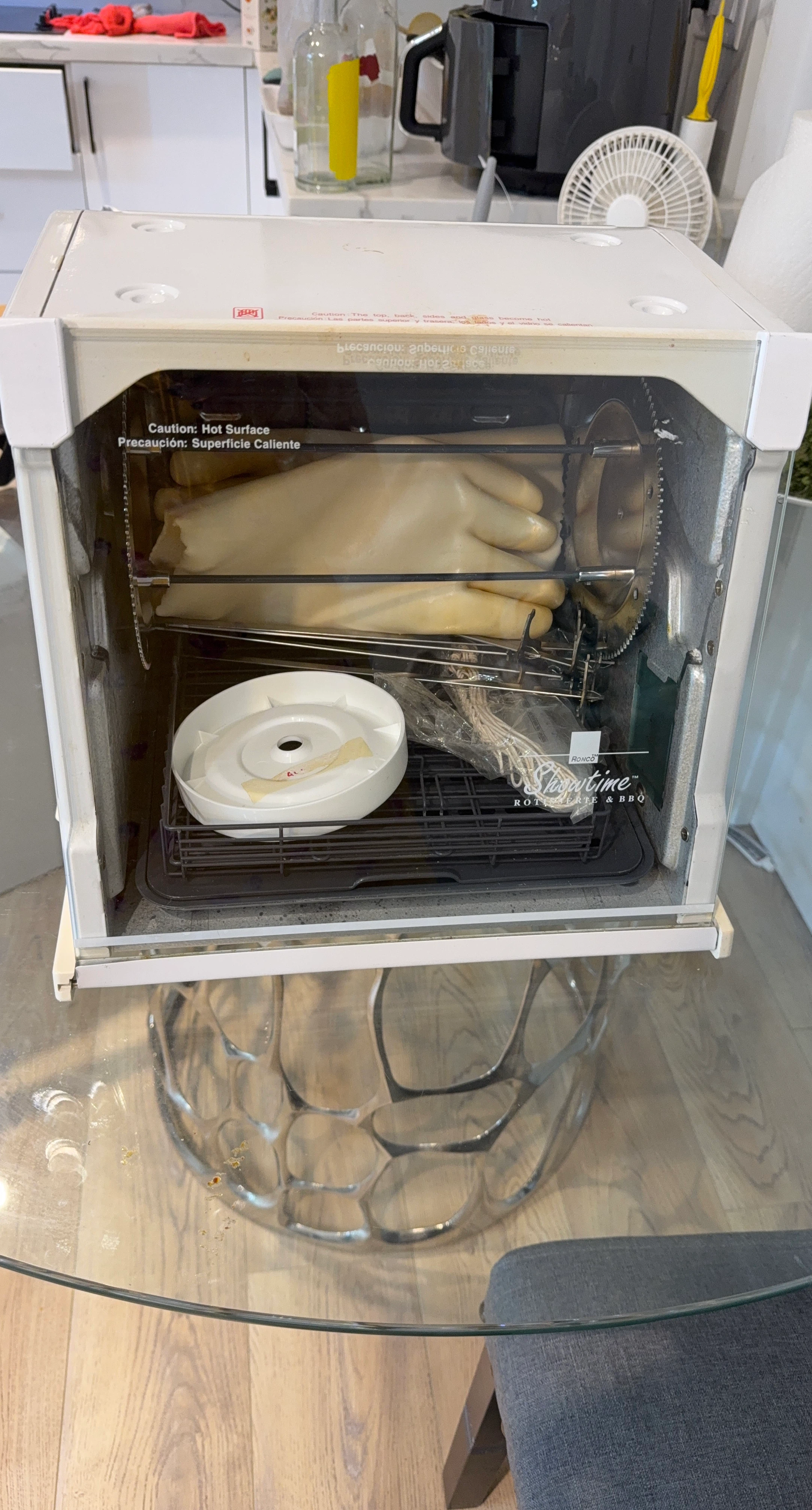 Rotisserie BBQ Oven with Accessories