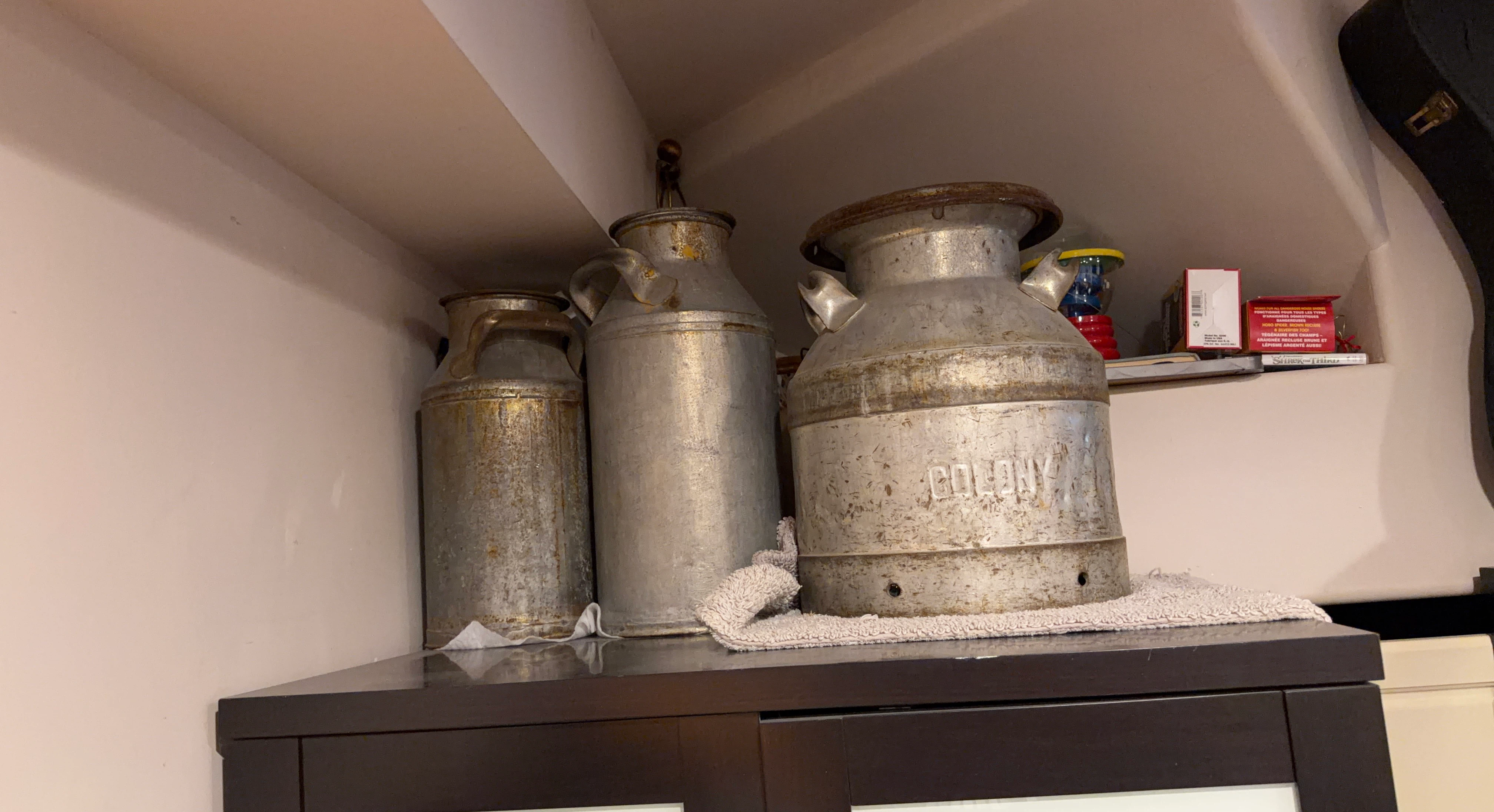 Vintage COLONY Milk Can Decor
